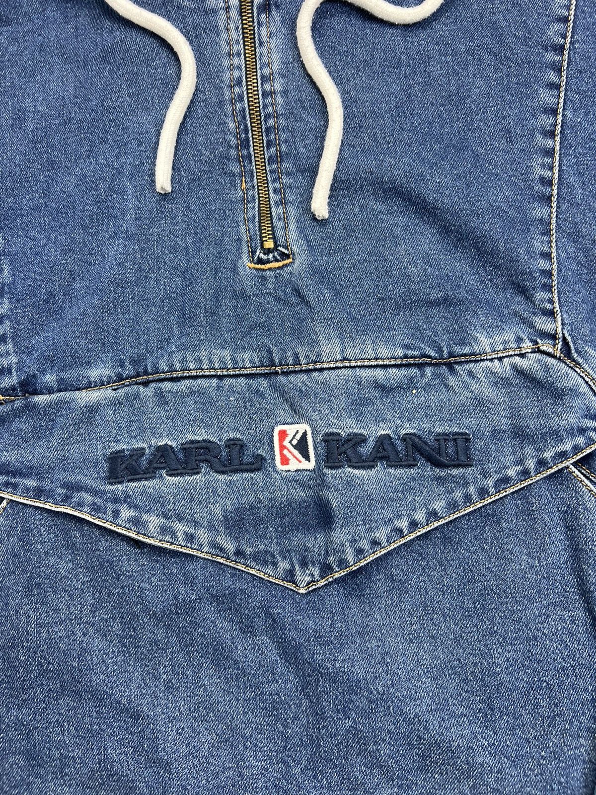 Karl Kani Jeans Jacket Karl Kani Big Logo Vintage Size US M / EU 48-50 / 2 - 3 Thumbnail