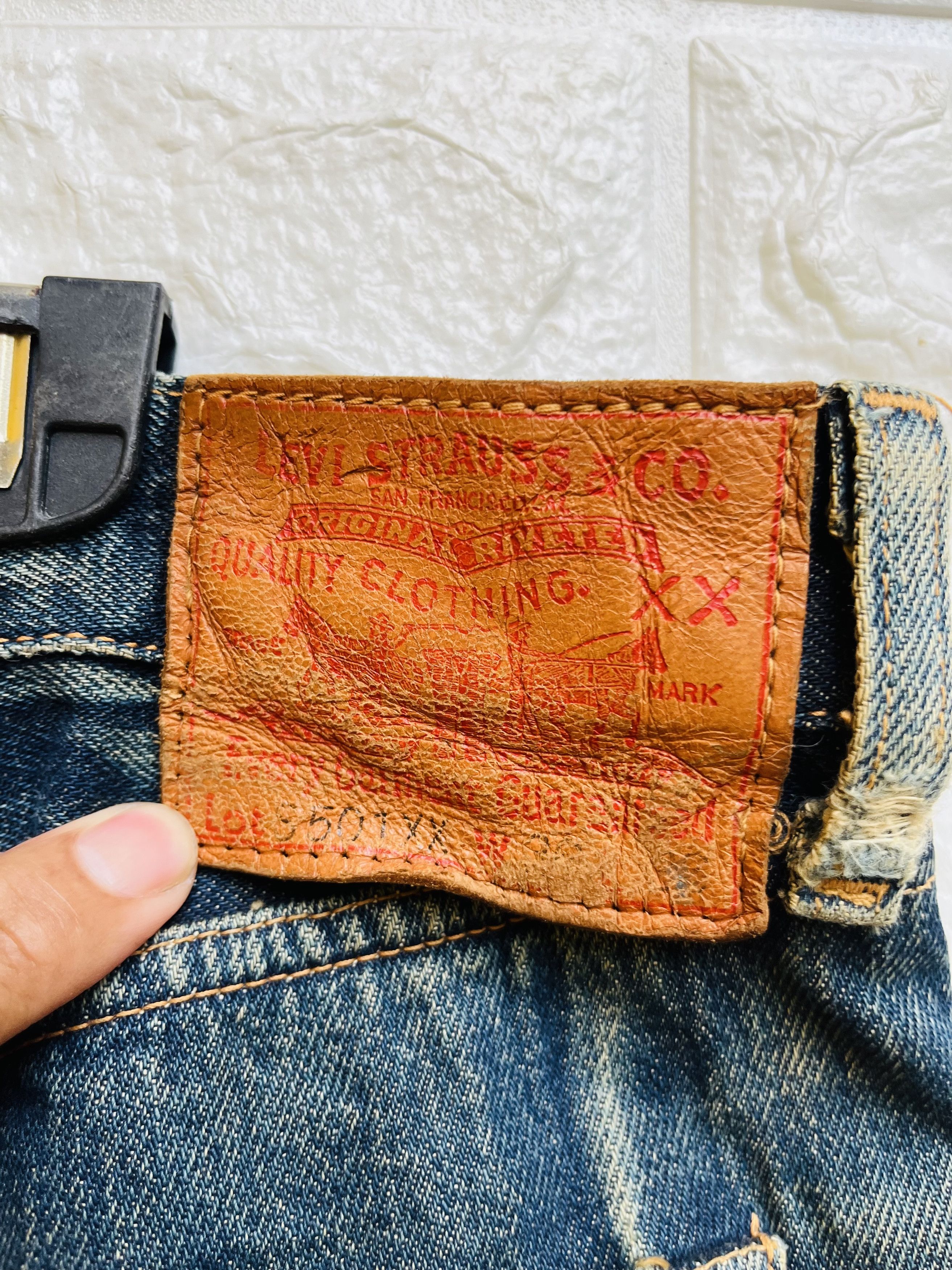 Levi's Vintage Clothing Vintage WW2 Levis True Vintage Reissue Fashion Style Size US 33 - 13 Thumbnail