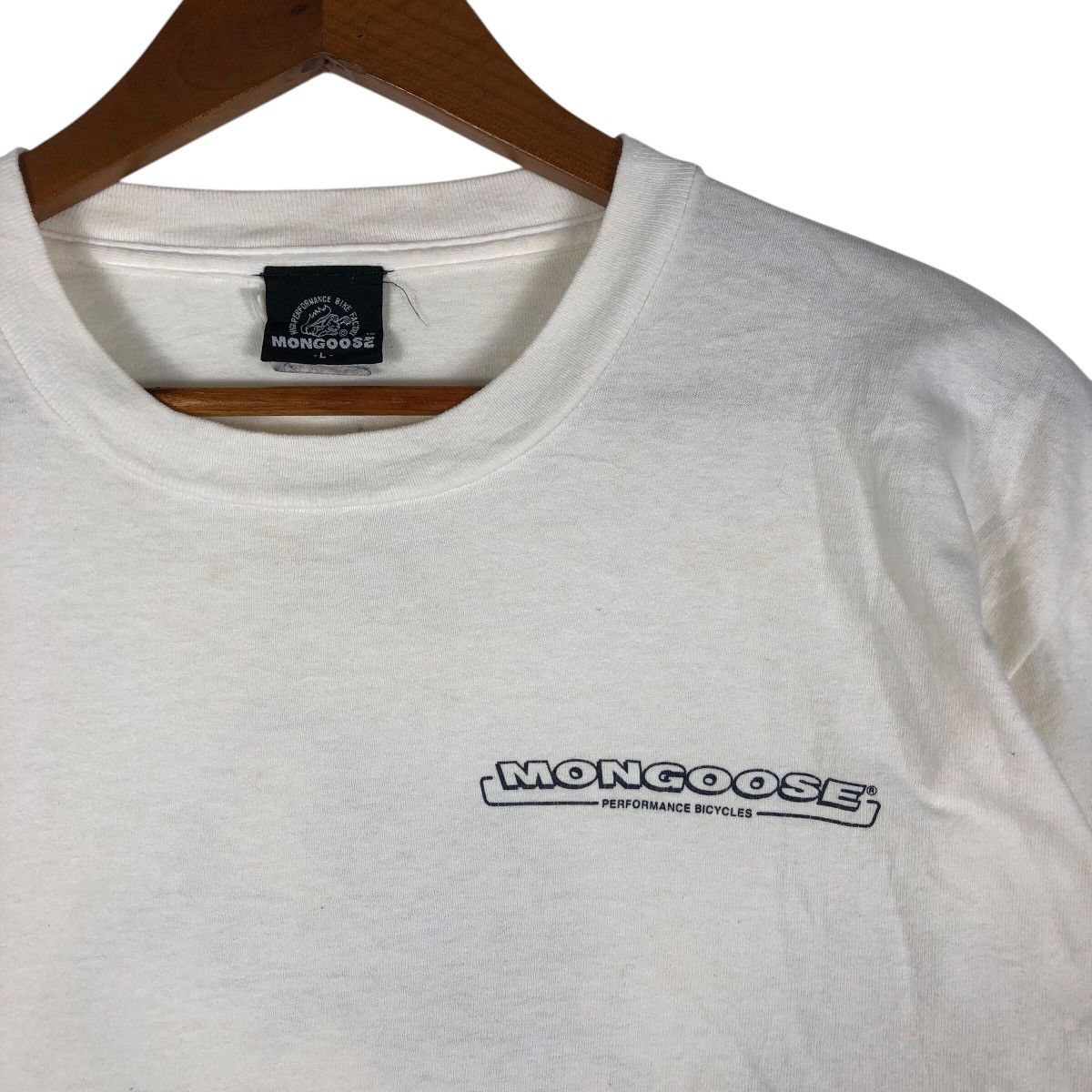 Vintage MONGOOSE Performance Bicycle Vintage Long sleeve T-Shirt Size US L / EU 52-54 / 3 - 4 Thumbnail