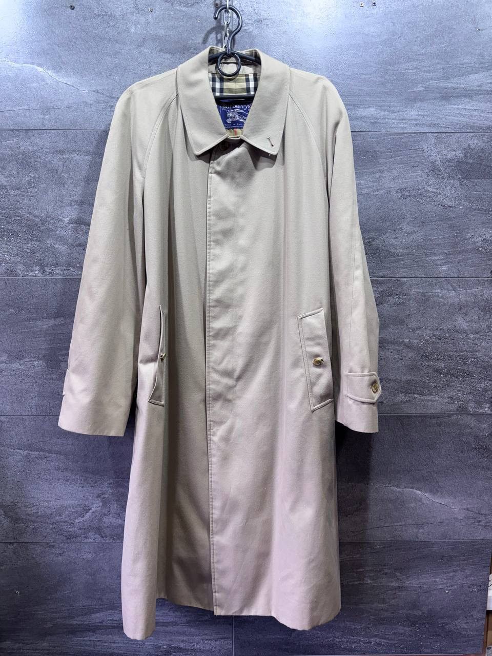 Burberry Burberrys London Trench Coat Beige Nova Check Lined Belted Size US L / EU 52-54 / 3 - 2 Thumbnail