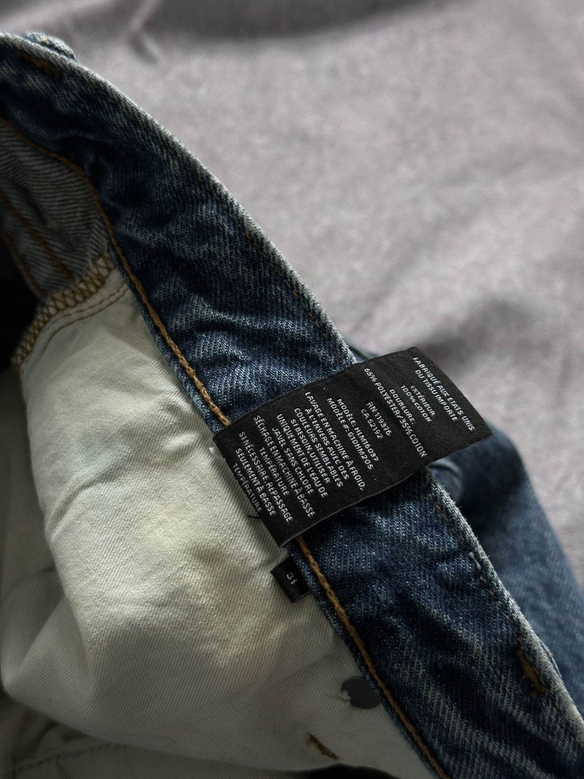Helmut Lang Helmut Lang Mr 87 Jeans Size US 31 - 11 Thumbnail