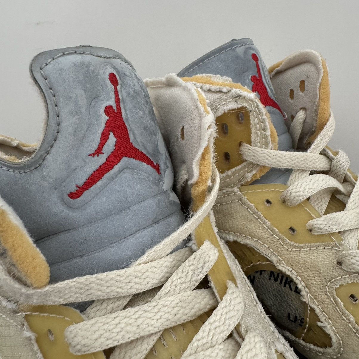 Jordan Brand × Off-White Air Jordan 5 Off White Sail Size US 8 / EU 41 - 5 Thumbnail
