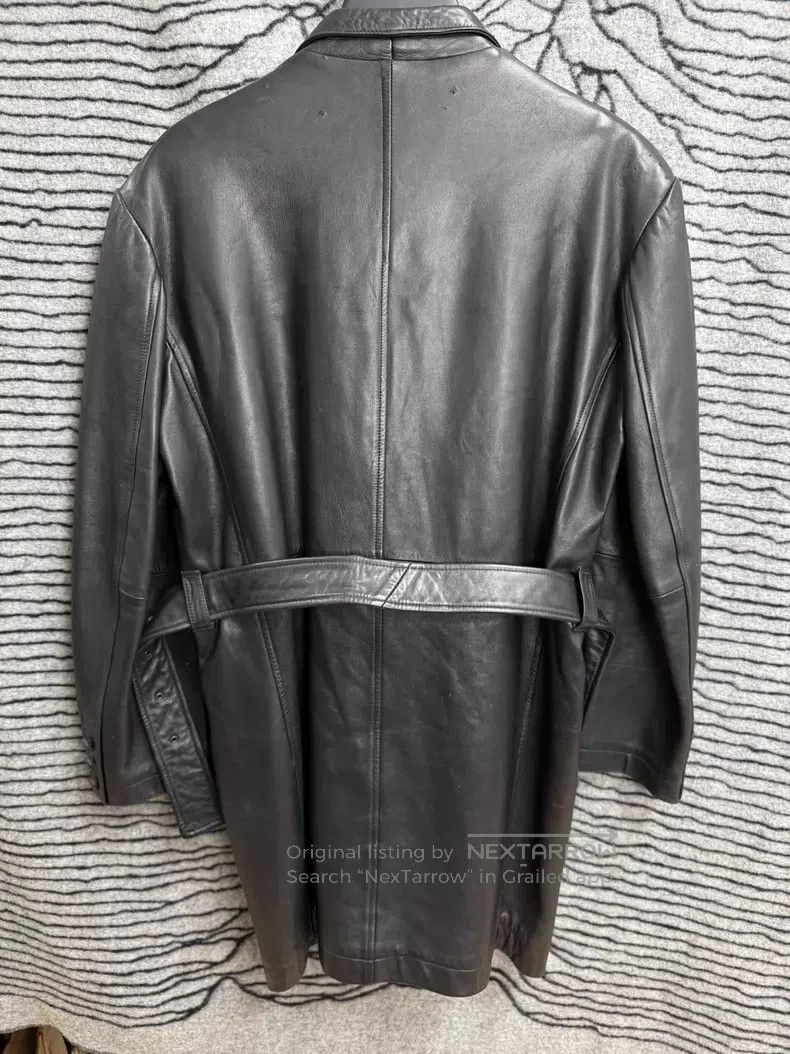 Yohji Yamamoto YOHJI YAMAMOTO Padded Shoulder Sheepskin Coat Size US M / EU 48-50 / 2 - 5 Thumbnail
