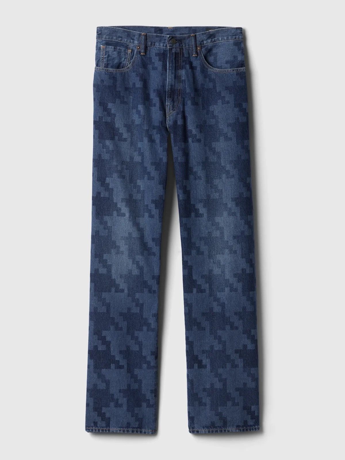 image of Dapper Dan Dap Denim Jeans Pants 90's Loose in Blue/Navy, Men's (Size 32)