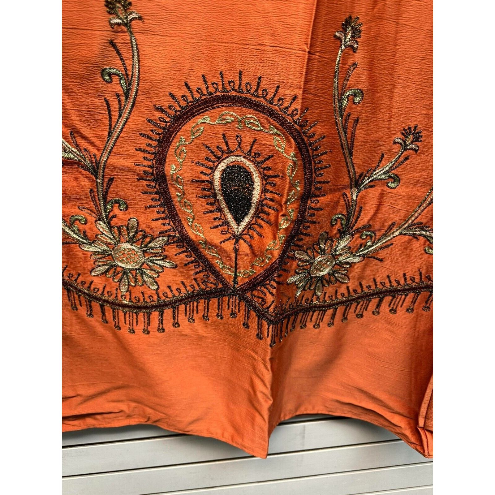 Other Kaftan Ethnic Inspired Abaya Embroidered 1X Dress Size 1 Size XL / US 12-14 / IT 48-50 - 13 Thumbnail
