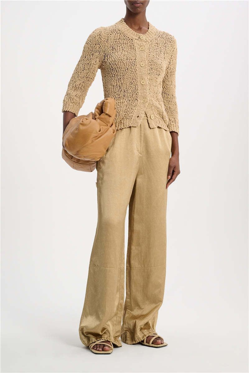 DOROTHEE SCHUMACHER Slouchy Coolness Pant Warm Beige Size 30" / US 8 / IT 44 - 4 Thumbnail
