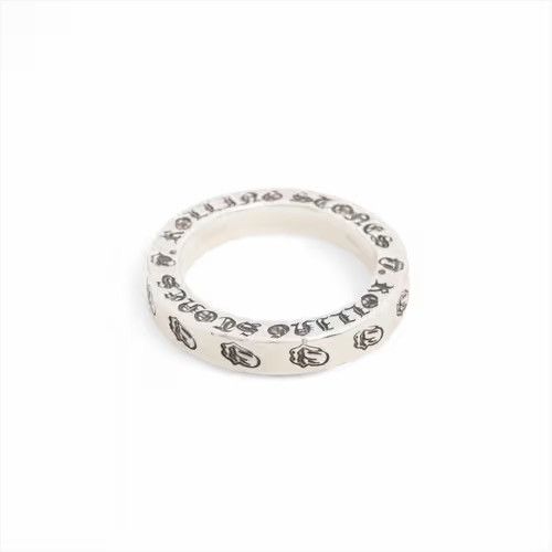 US5.5-6 Chrome Hearts lip tongue stones spacer Ring 10.5