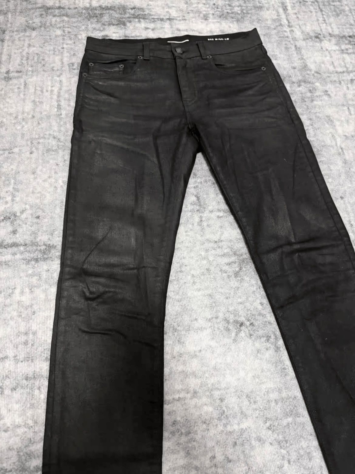 Saint Laurent Paris Saint Laurent Paris 18AW Waxed Denim-2508 Size US 30 / EU 46 - 3 Thumbnail