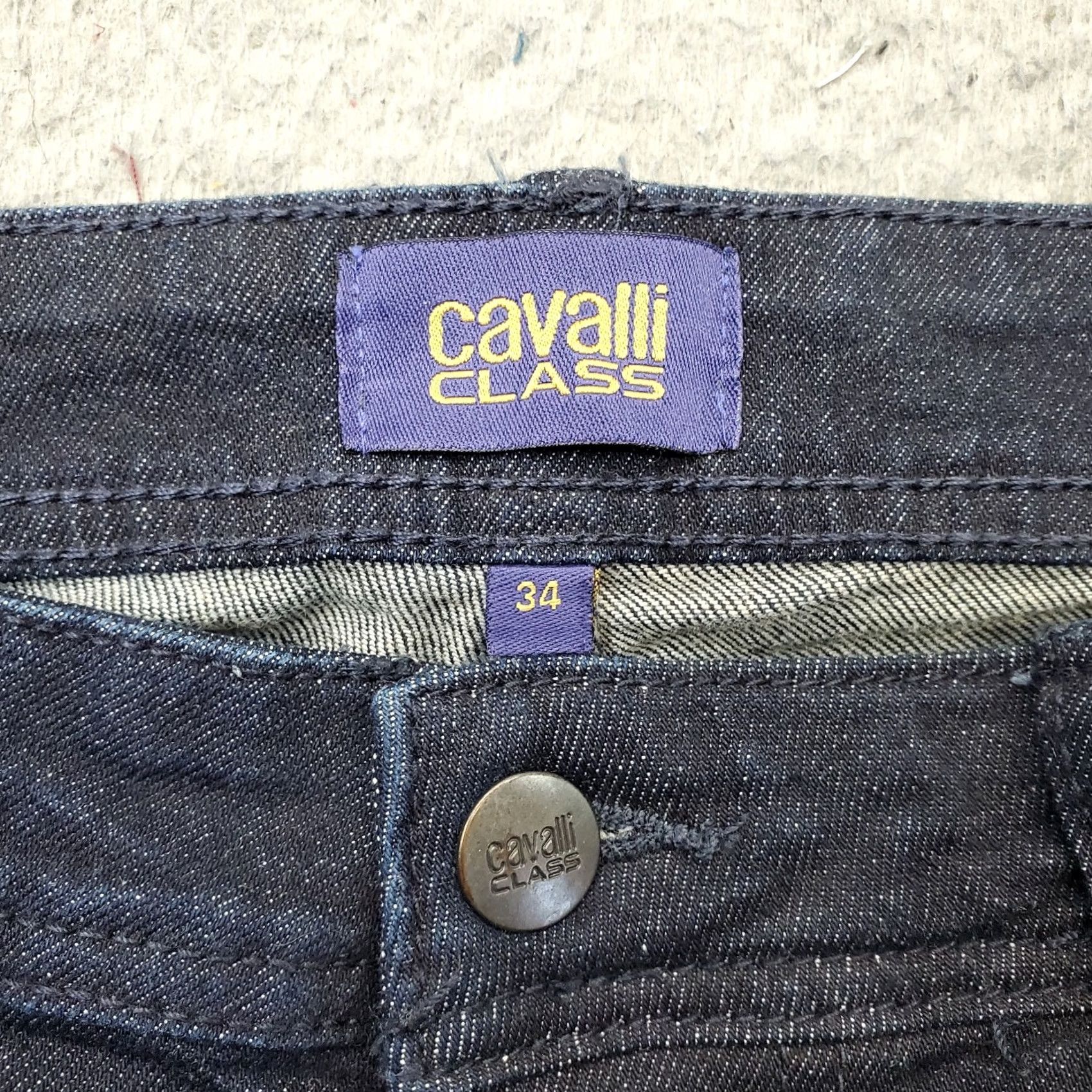 Cavalli Class Cavalli Class Jeans Mens 34 Blue Denim Regular-Straight Streetwear EUC Jeans Mens 34 Blue Denim Regular-Straight Cavalli Class Size US 34 / EU 50 - 7 Thumbnail