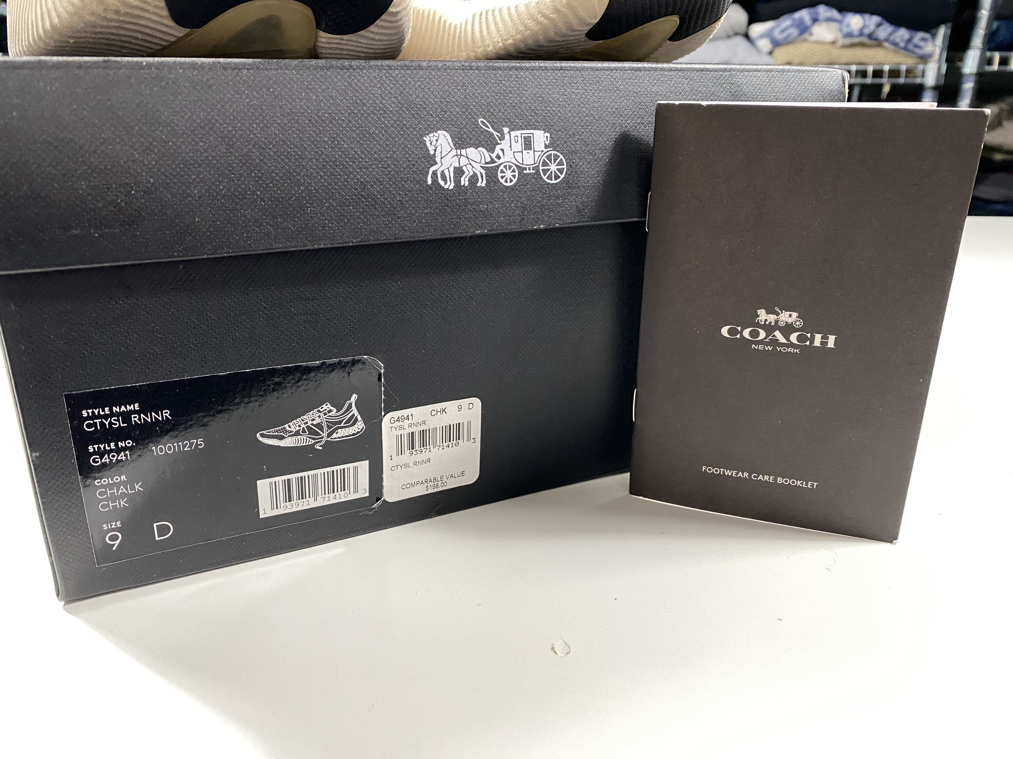 Coach G4941 - Coach Lowtop Citysole Runner White / Navy Size US 9 / EU 42 - 9 Thumbnail