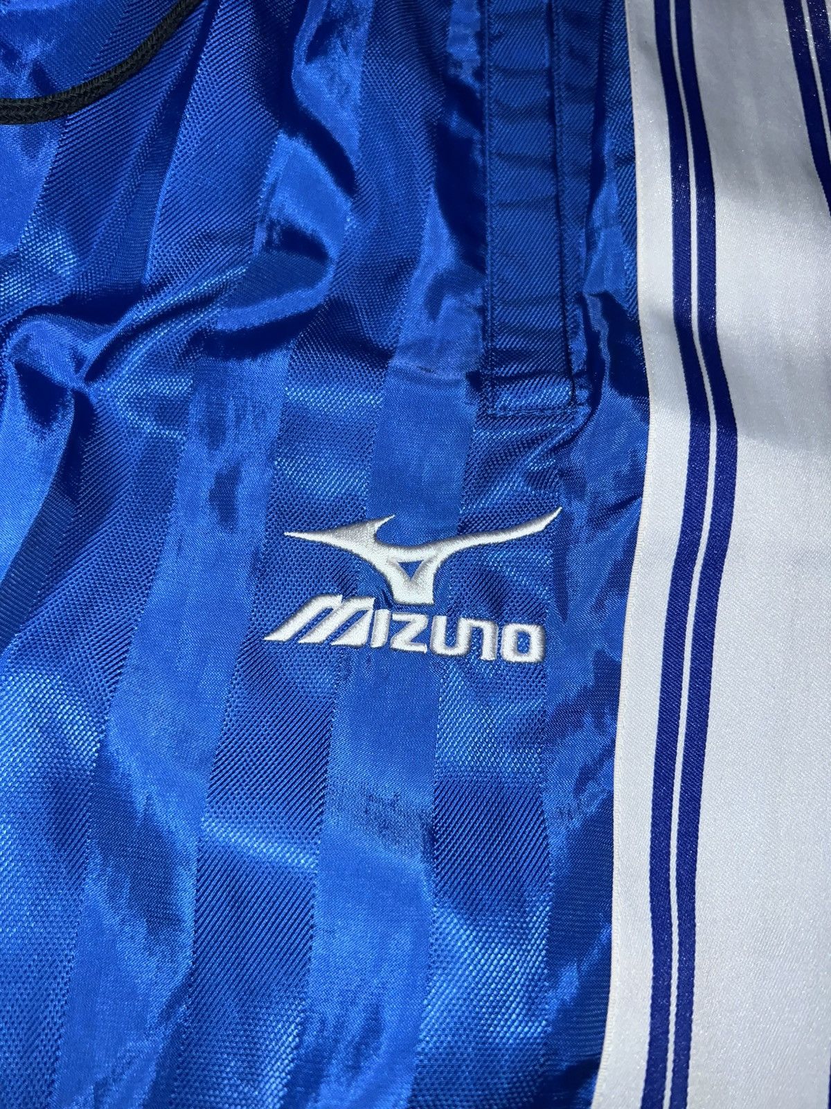 Mizuno Japan Mizuno Blue Track Pants Size US 34 / EU 50 - 3 Thumbnail