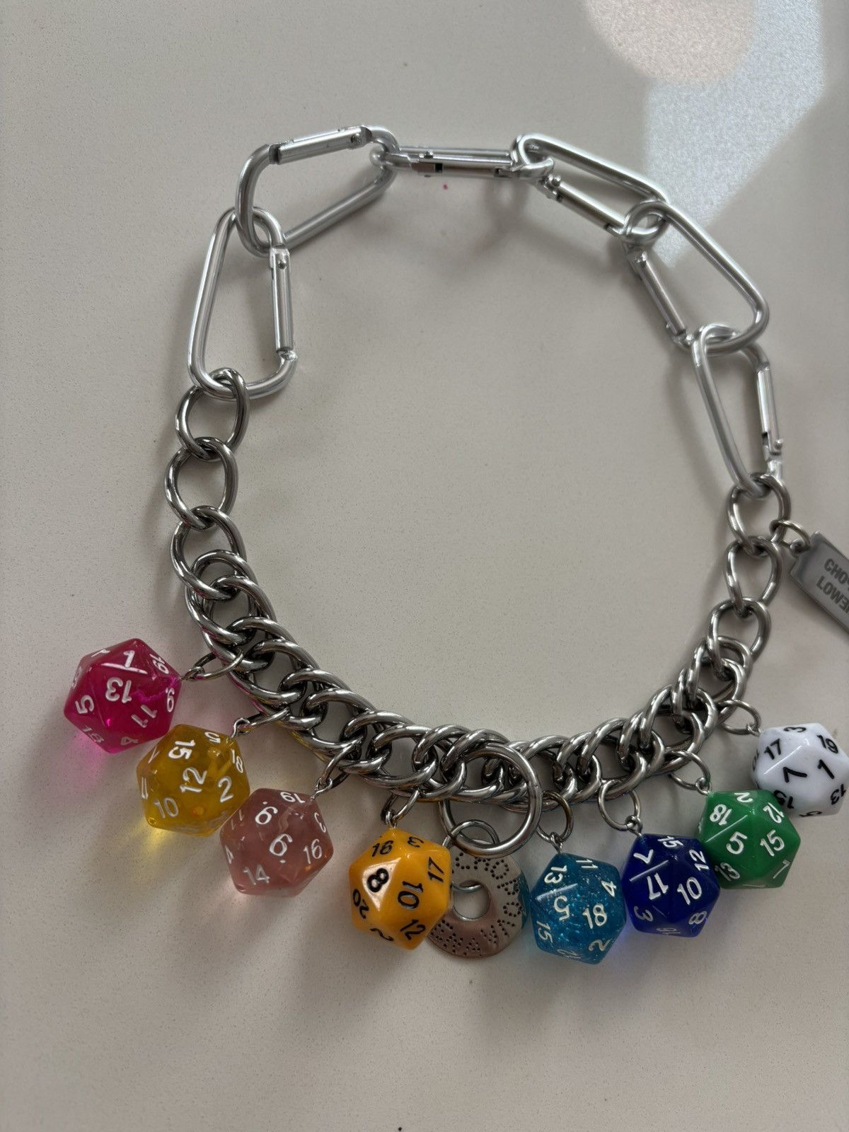 Chopova Lowena Roll the dice Necklace Size ONE SIZE - 3 Thumbnail