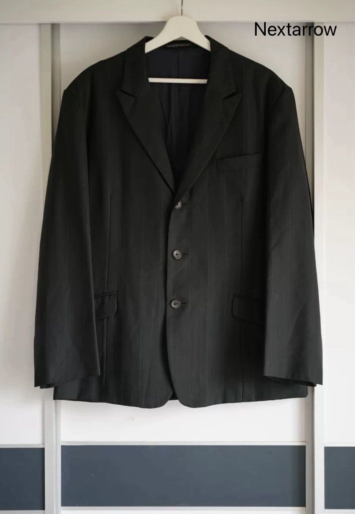 Yohji Yamamoto Yohji Yamamoto '95 Shikunodate Striped Suit 2412-Nextarrow Size US S / EU 44-46 / 1 - 1 Thumbnail