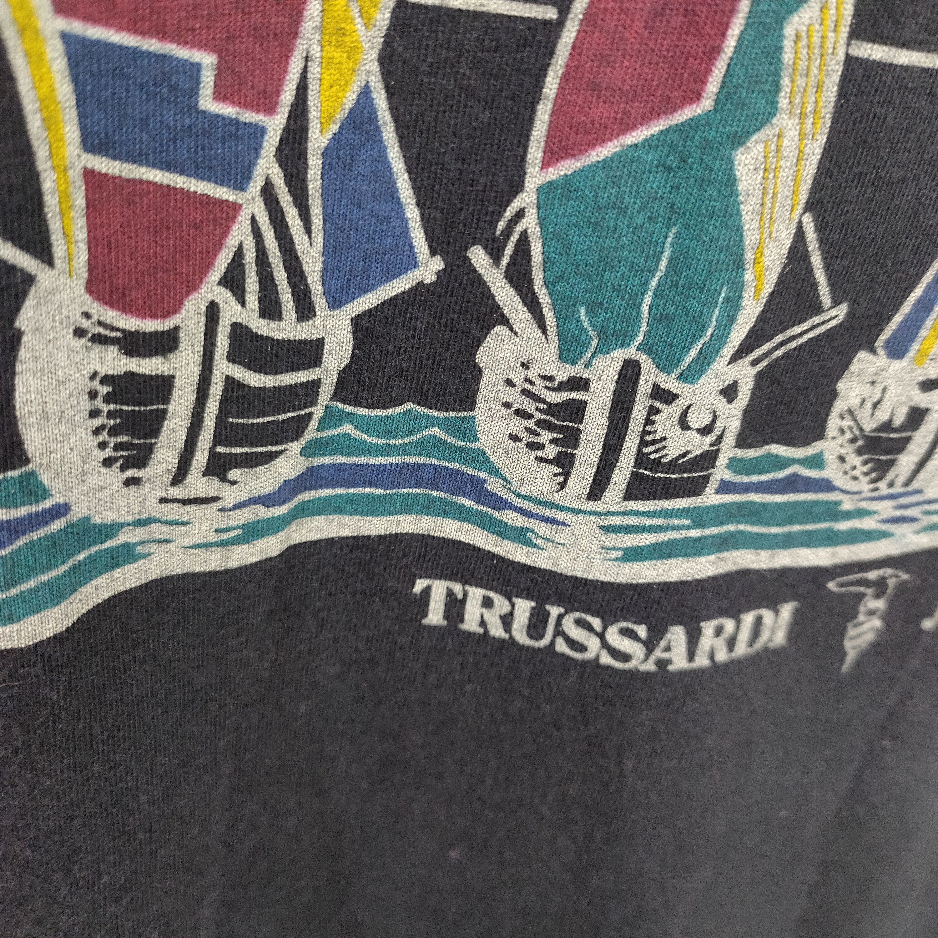 Trussardi Vintage 90s Trussardi Jeans tshirt Size US S / EU 44-46 / 1 - 6 Thumbnail