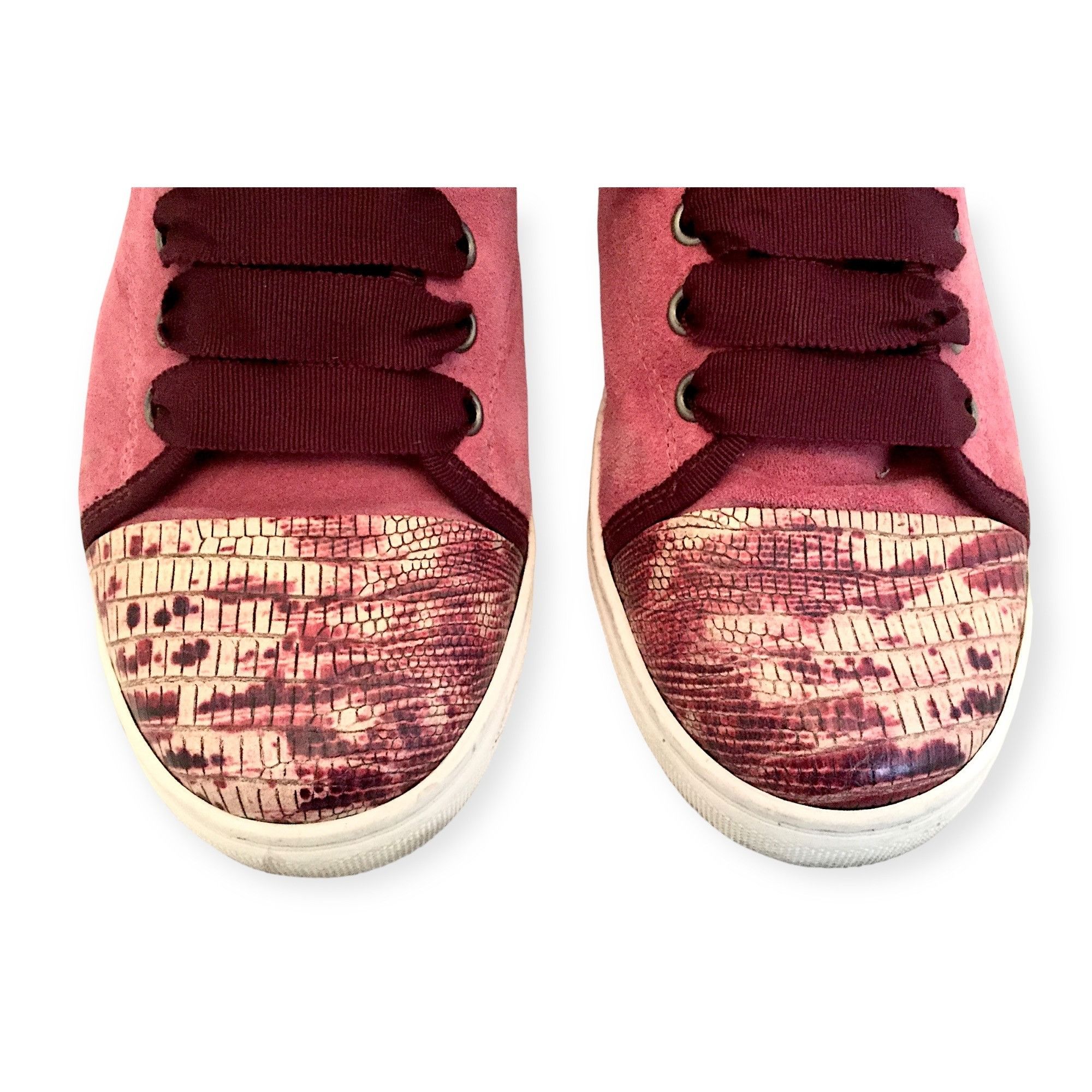 Lanvin Lanvin Paris Basket Basse Sneakers Alber Elbaz Era EU 39 Size US 9 / IT 39 - 5 Thumbnail