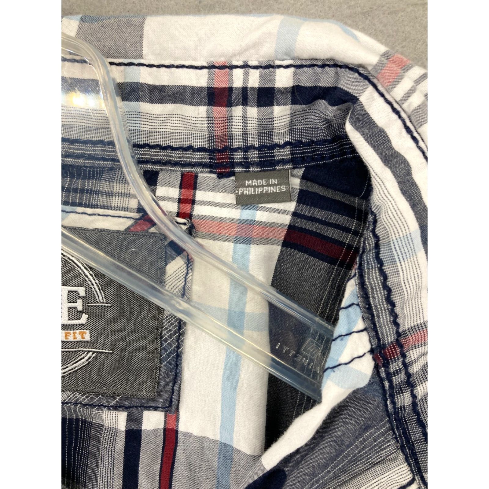 BKE BKE Mens Shirt Small Plaid Standard Fit Button-Up Long Sleeve Cotton Knit Multicolor Metal Button Western, Cowboy, Classic Theme Mens - S Size US S / EU 44-46 / 1 - 7 Thumbnail