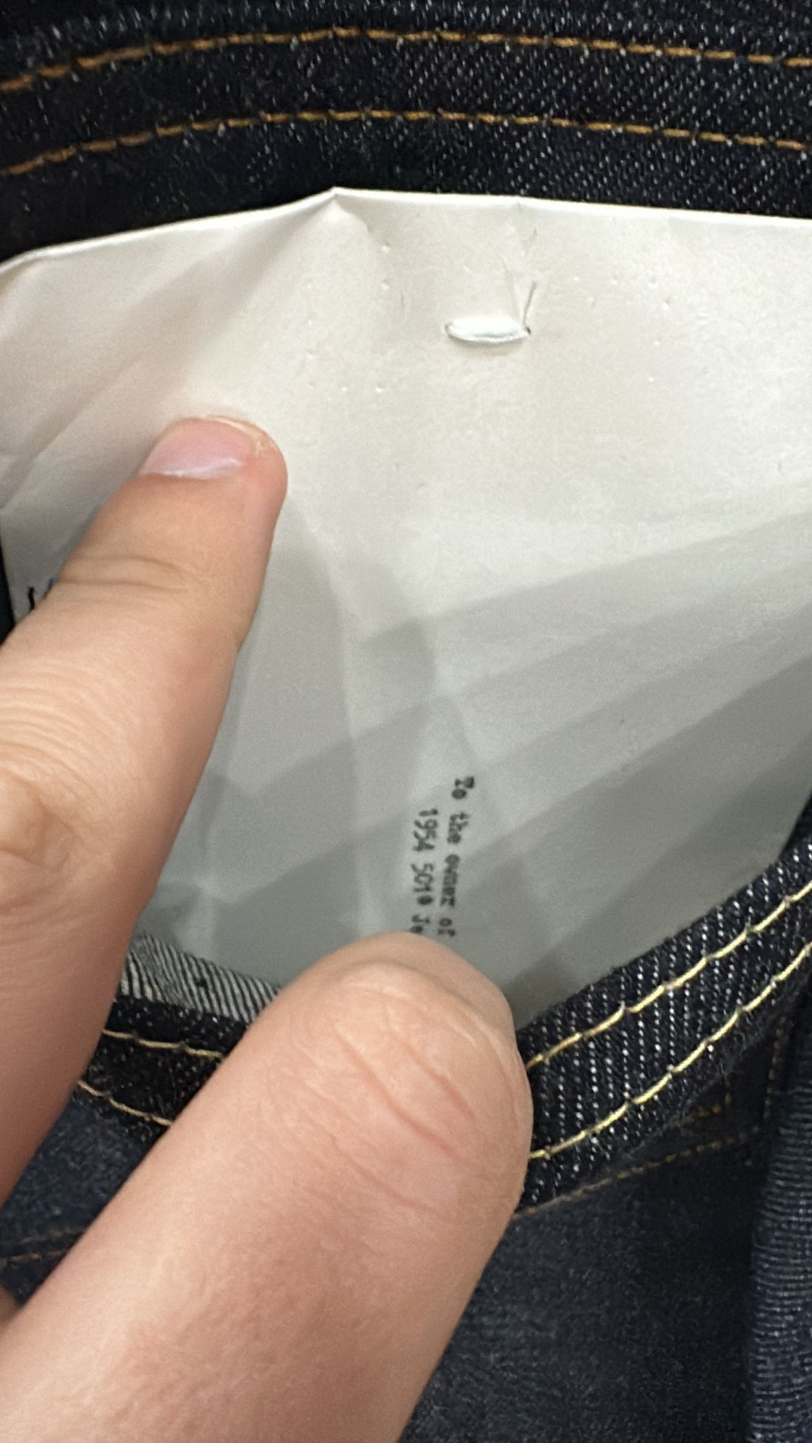 Levi's Vintage Clothing LVC Levi's Vintage Clothing 1954 501XX BigE Selvedge Jeans Size US 34 / EU 50 - 6 Thumbnail