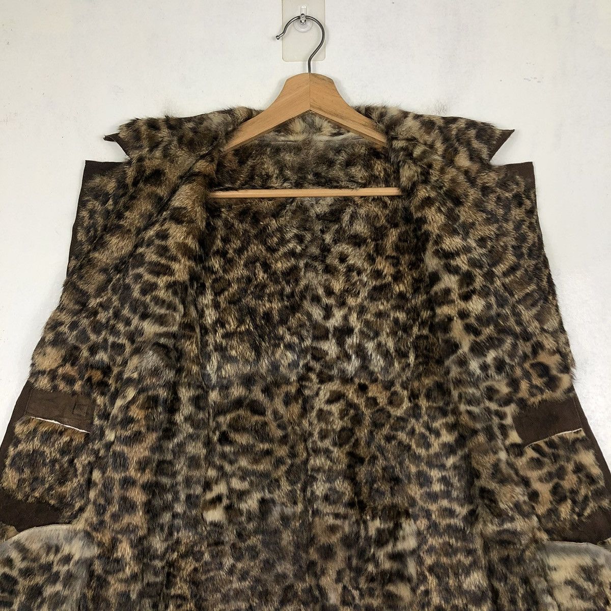 Vintage 📌VINTAGE BIKER SHEARLING LEATHER JACKET GEORGES RECH PARIS Size US M / EU 48-50 / 2 - 15 Thumbnail