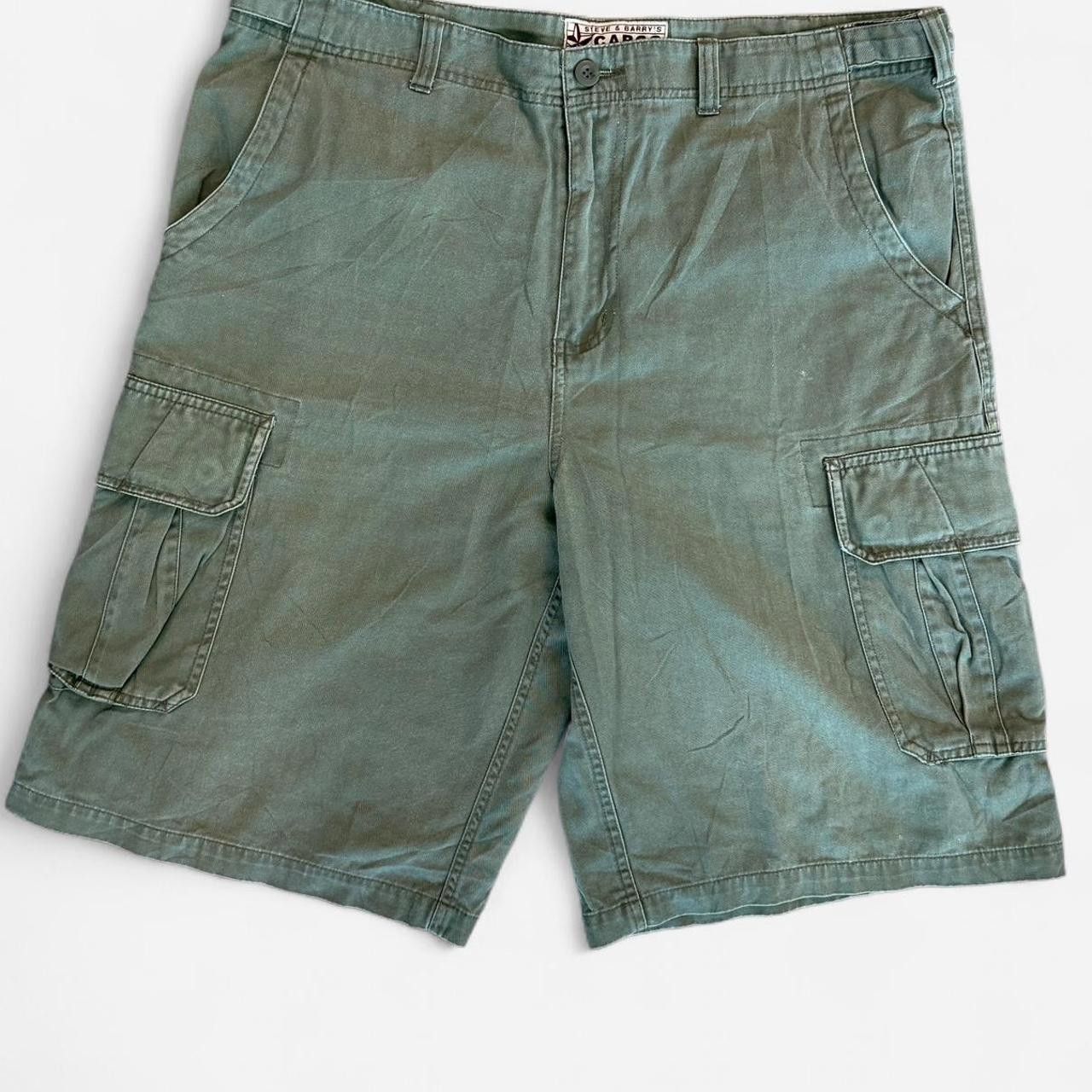 Other Steve & Barry's Men's green khaki Shorts Size US 38 / EU 54 - 1 Thumbnail