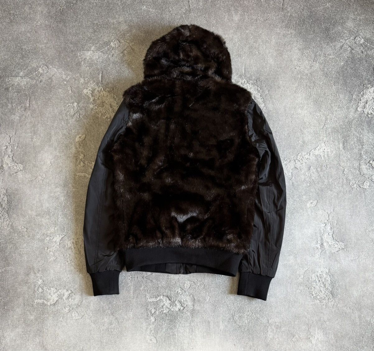 Miss Sixty Miss Sixty L/size faux fur reversible jacket hooded bomber Size L / US 10 / IT 46 - 11 Thumbnail