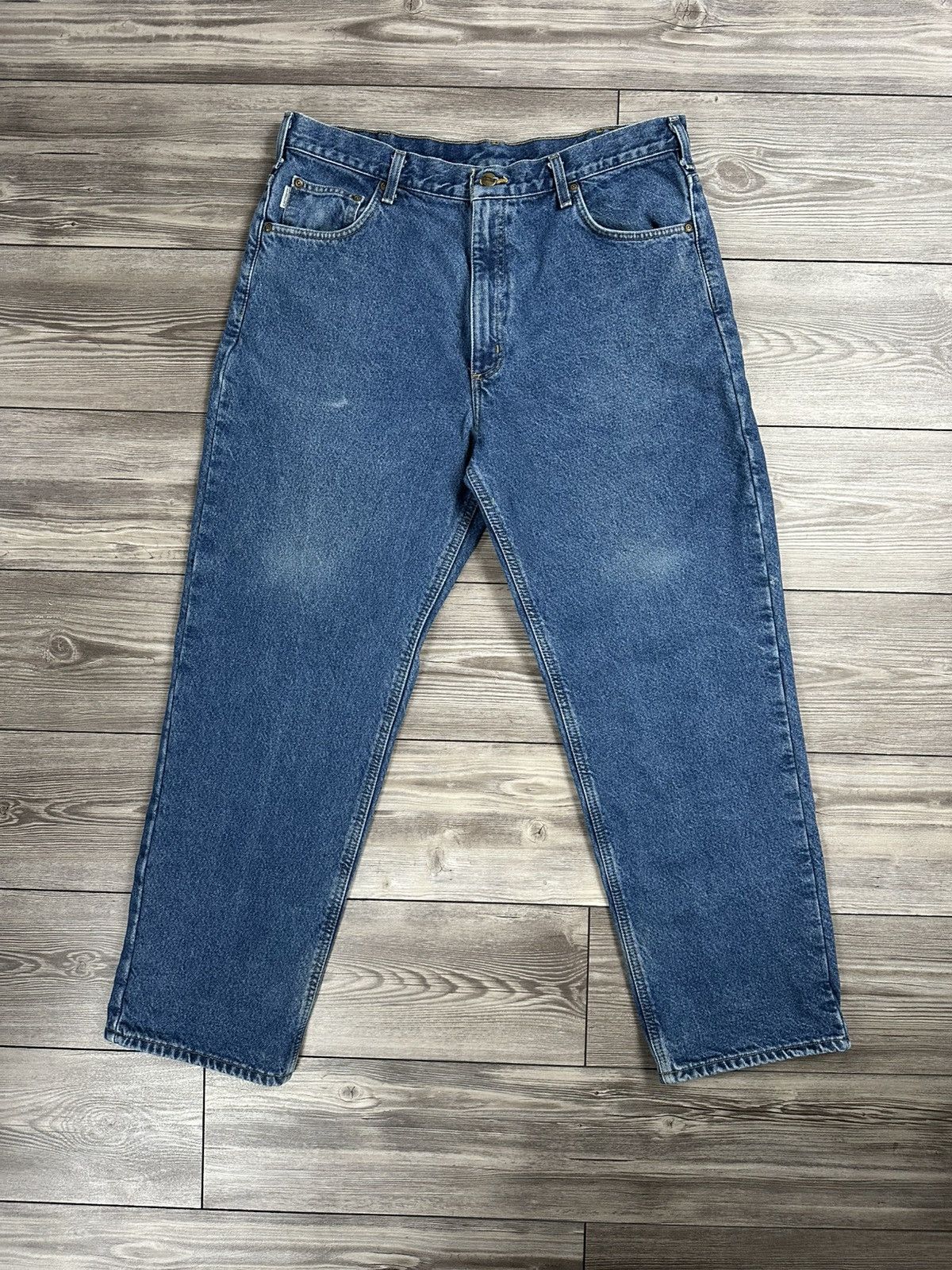 Carhartt × Vintage Carhartt Flannel Lined Jeans Size US 38 / EU 54 - 3 Thumbnail