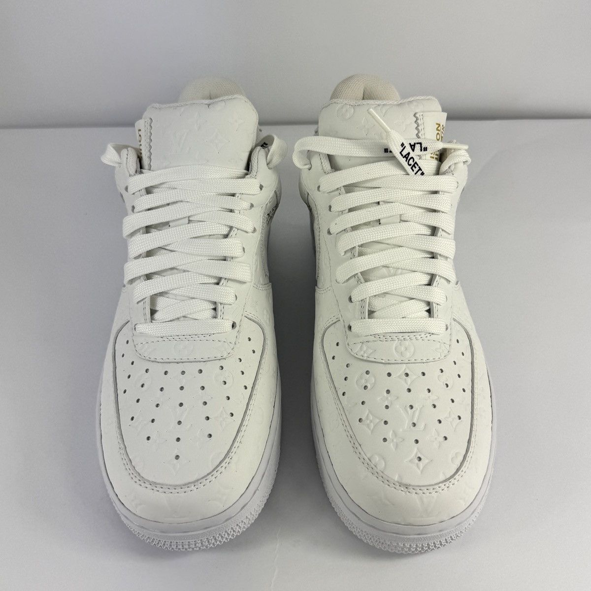 Louis Vuitton VIRGIL ABLOH LOUIS VUITTON X AIR FORCE 1 SNEAKERS Size US 8.5 / EU 41-42 - 2 Thumbnail