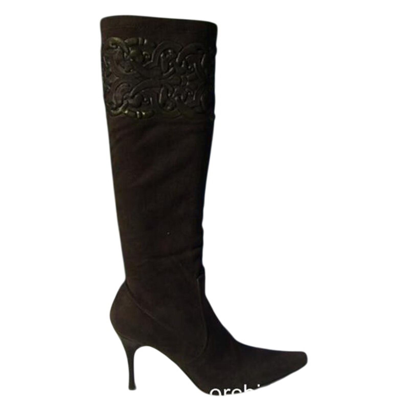 Donald Pliner Donald Pliner Couture Stretch Suede Leather Boot NWT $465 Size US 6.5 / IT 36.5 - 3 Thumbnail