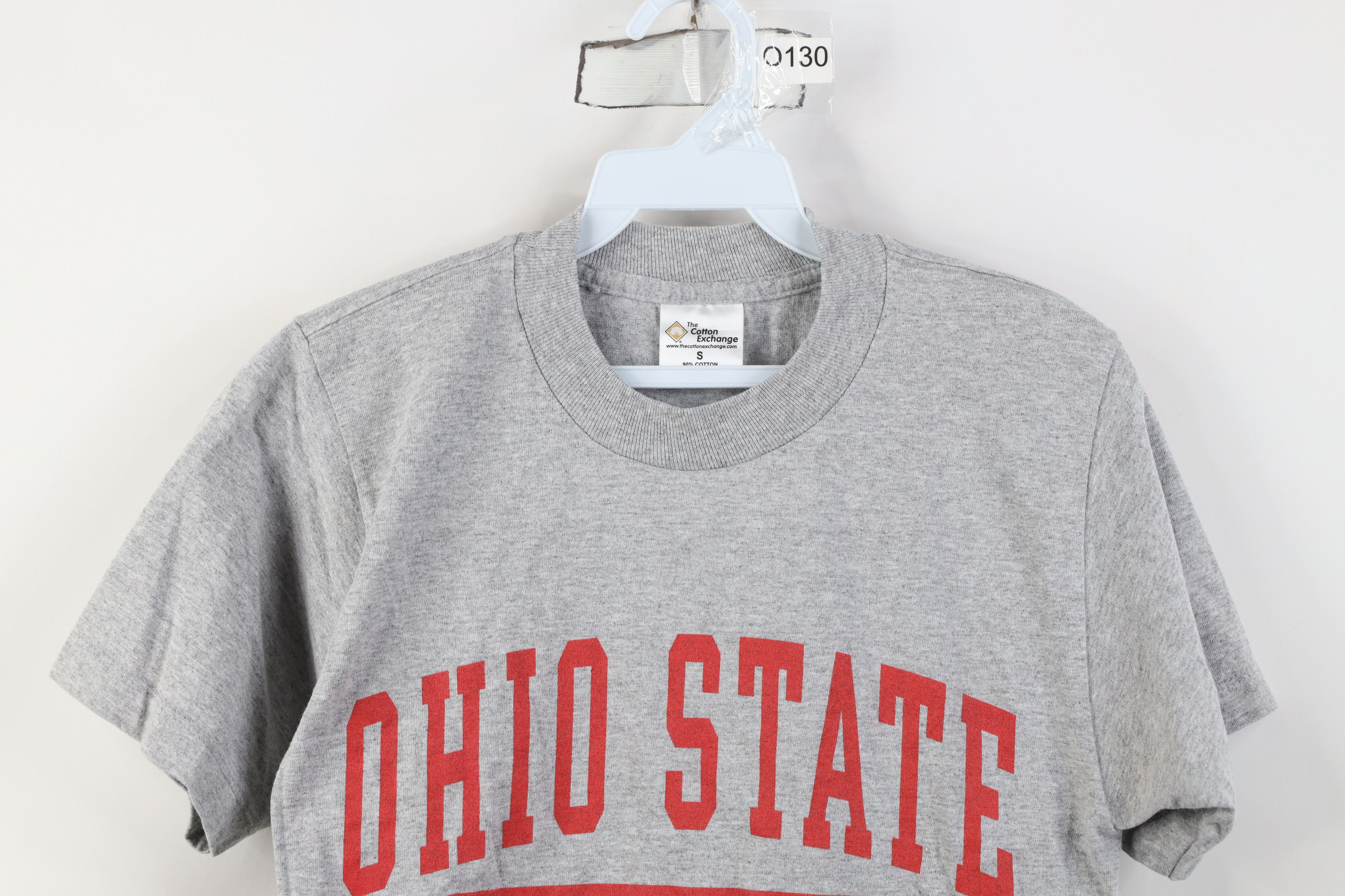 Vintage Vintage 90s Ohio State University Short Sleeve T-Shirt Size S / US 4 / IT 40 - 2 Thumbnail
