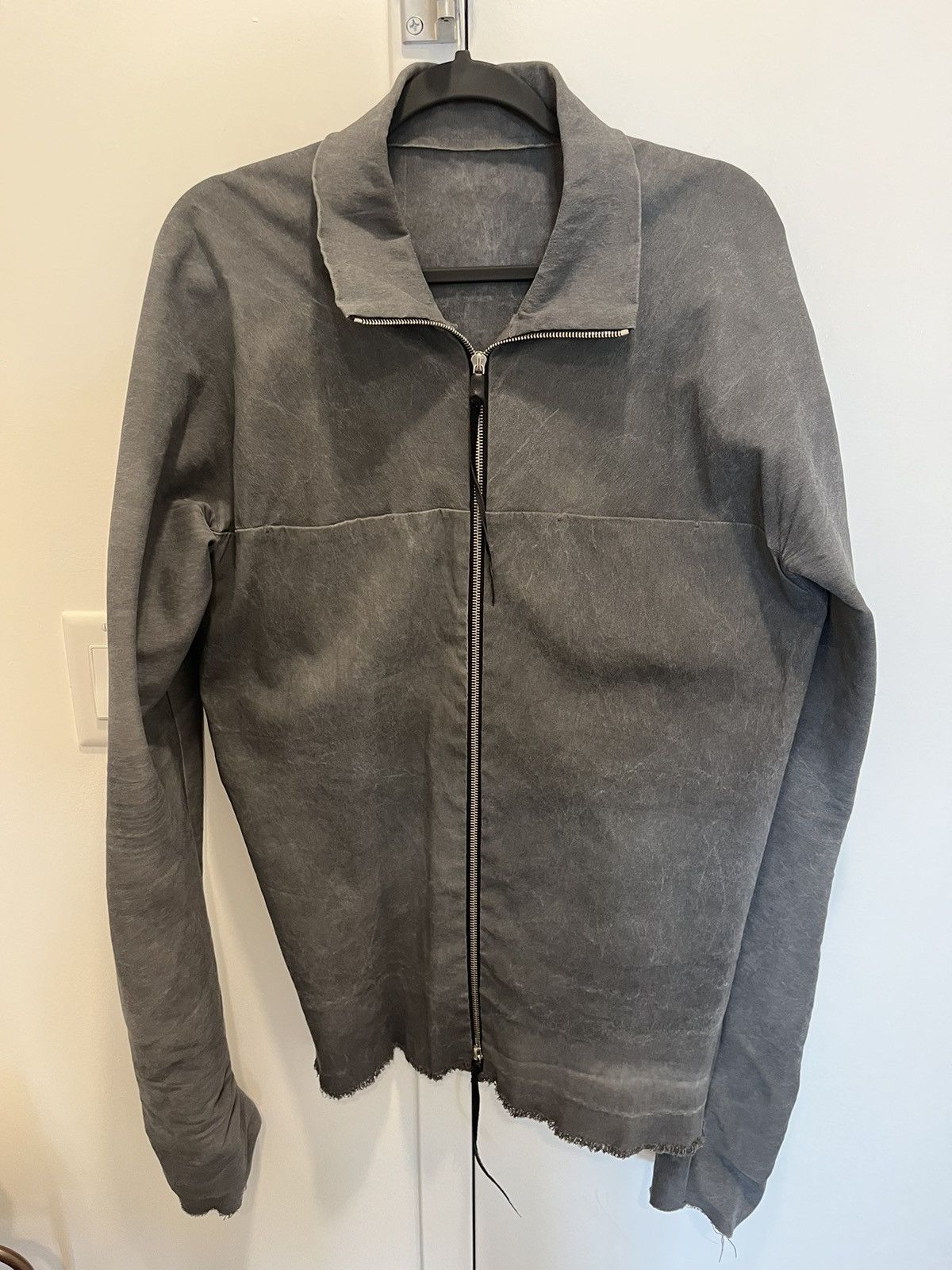 image of Ma Biker Jacket in Grey, Men's (Size Large)