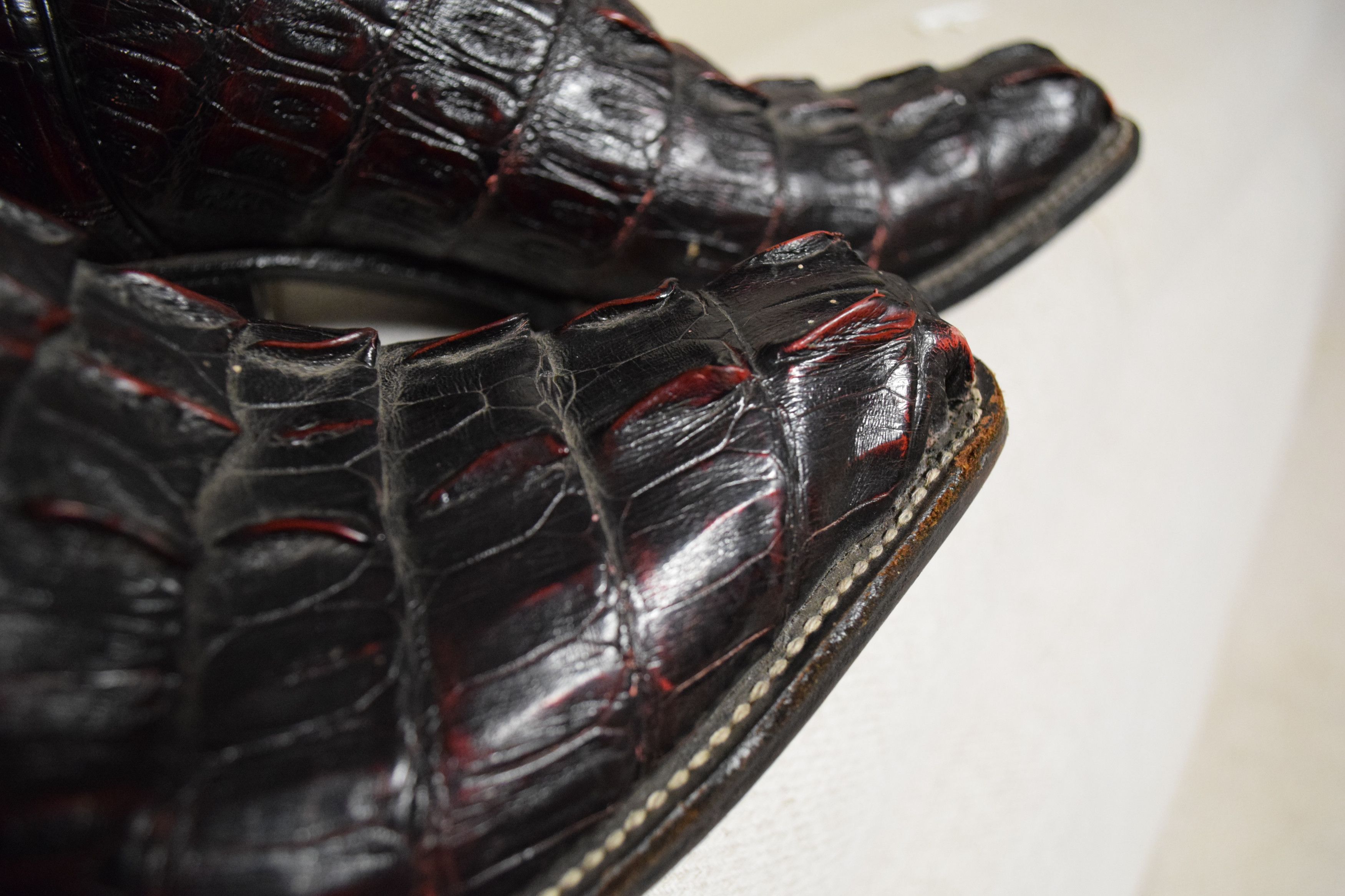 Lucchese lucchese cowboy boots alligator/deer Size US 10 / EU 43 - 2 Thumbnail