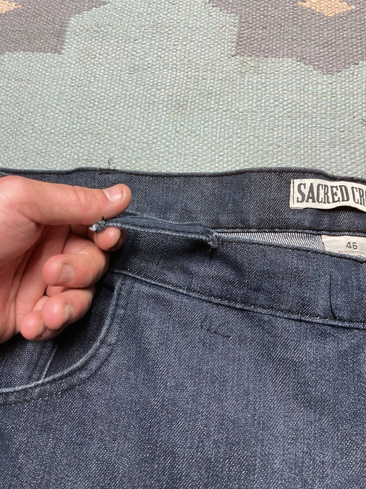 Southpole × Vintage y2k super baggy jeans carpenter massive wide skater 46x31 Size US 44 / EU 60 - 6 Thumbnail