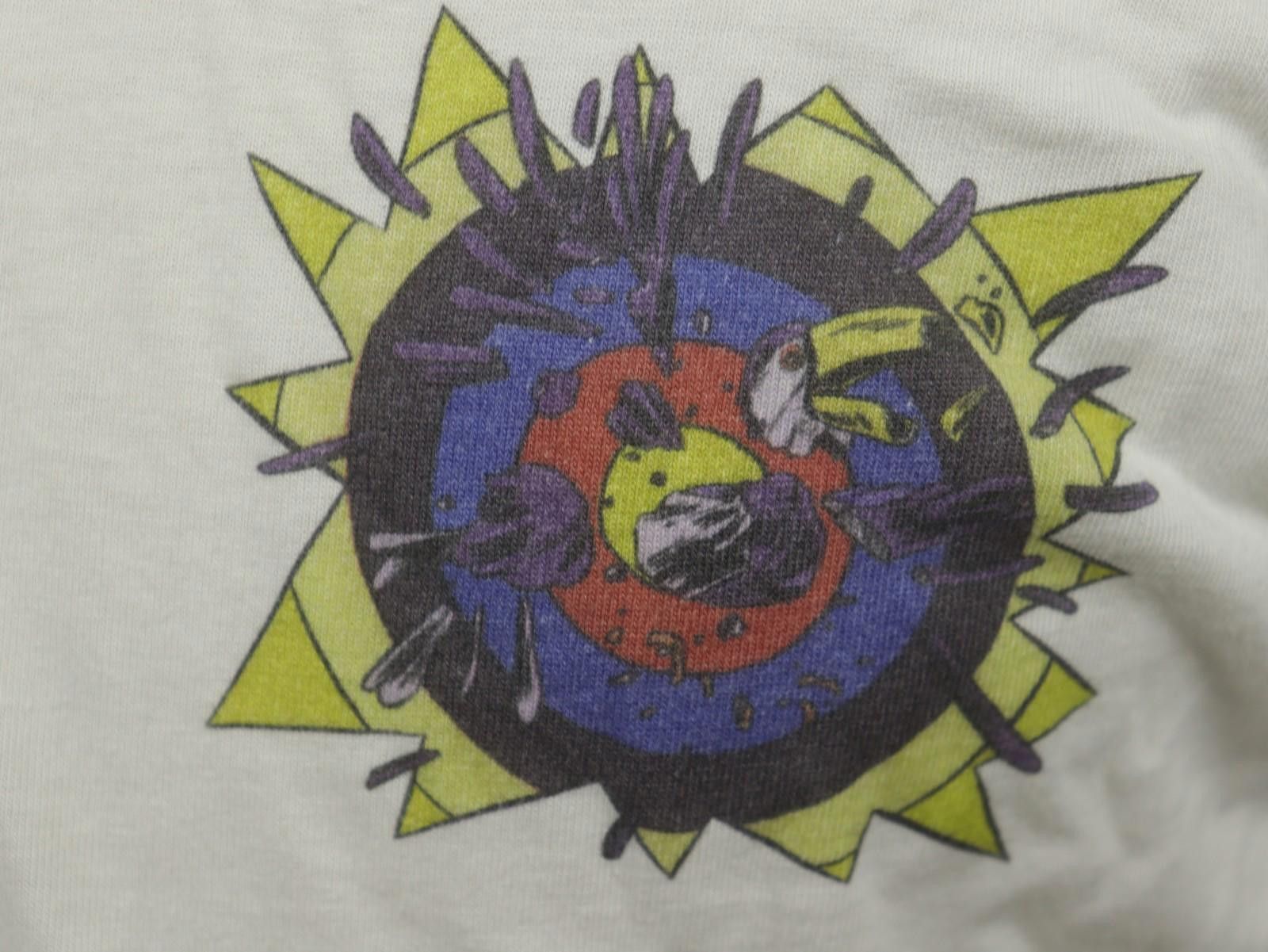 Edwin EDWIN White 100% Cotton Crew Neck Pullover Tee Shirt Size M Size US M / EU 48-50 / 2 - 5 Thumbnail