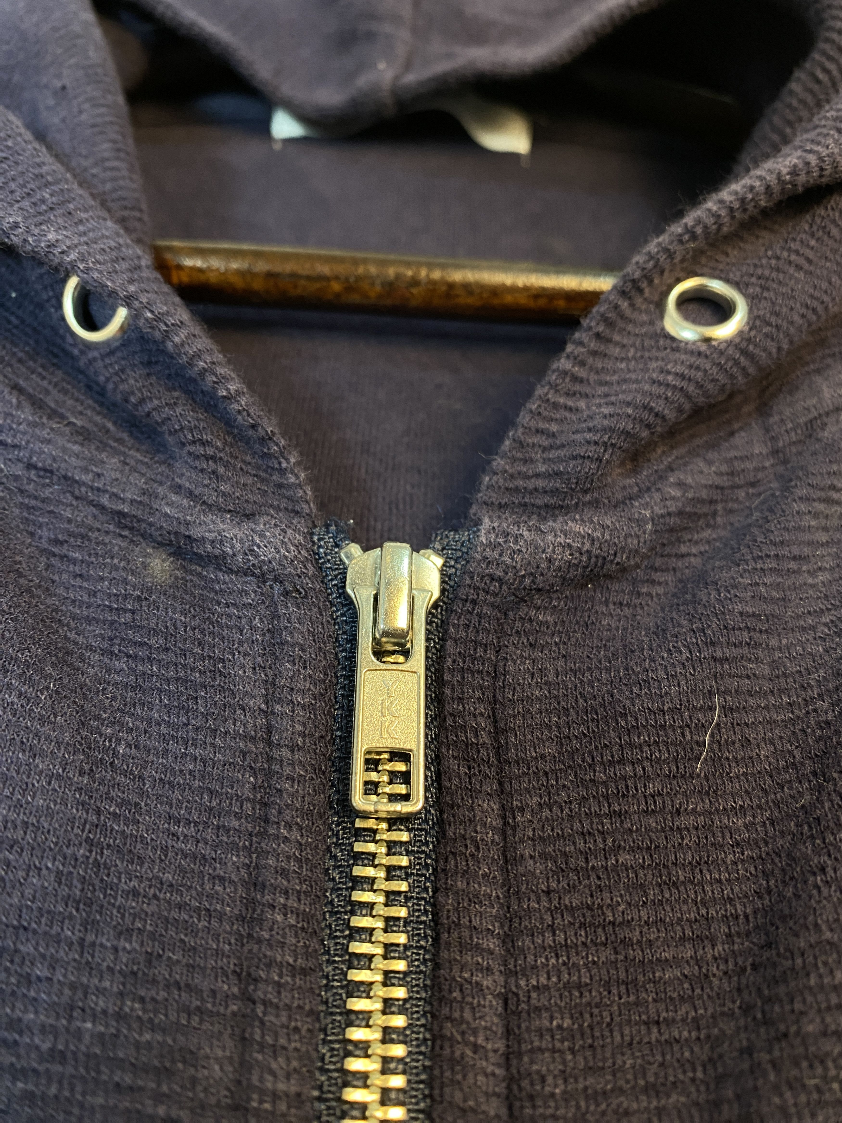 Japanese Brand Vintage Back Number Zip Up Hoodies PS0406 Size US L / EU 52-54 / 3 - 4 Thumbnail