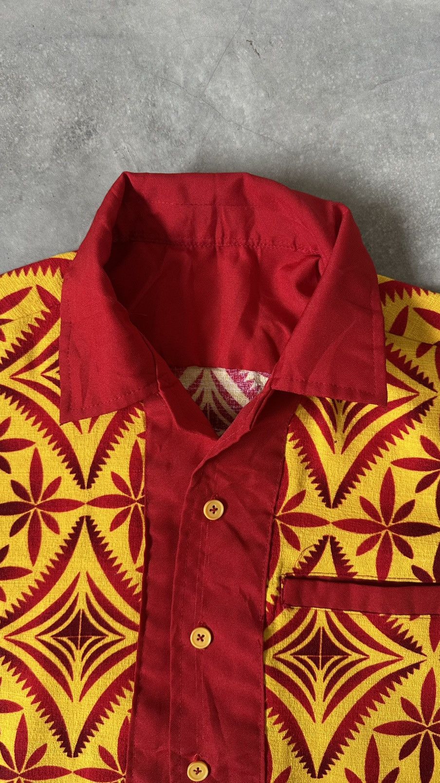 Other VINTAGE 80S PATTERN SHIRT Size US S / EU 44-46 / 1 - 5 Thumbnail