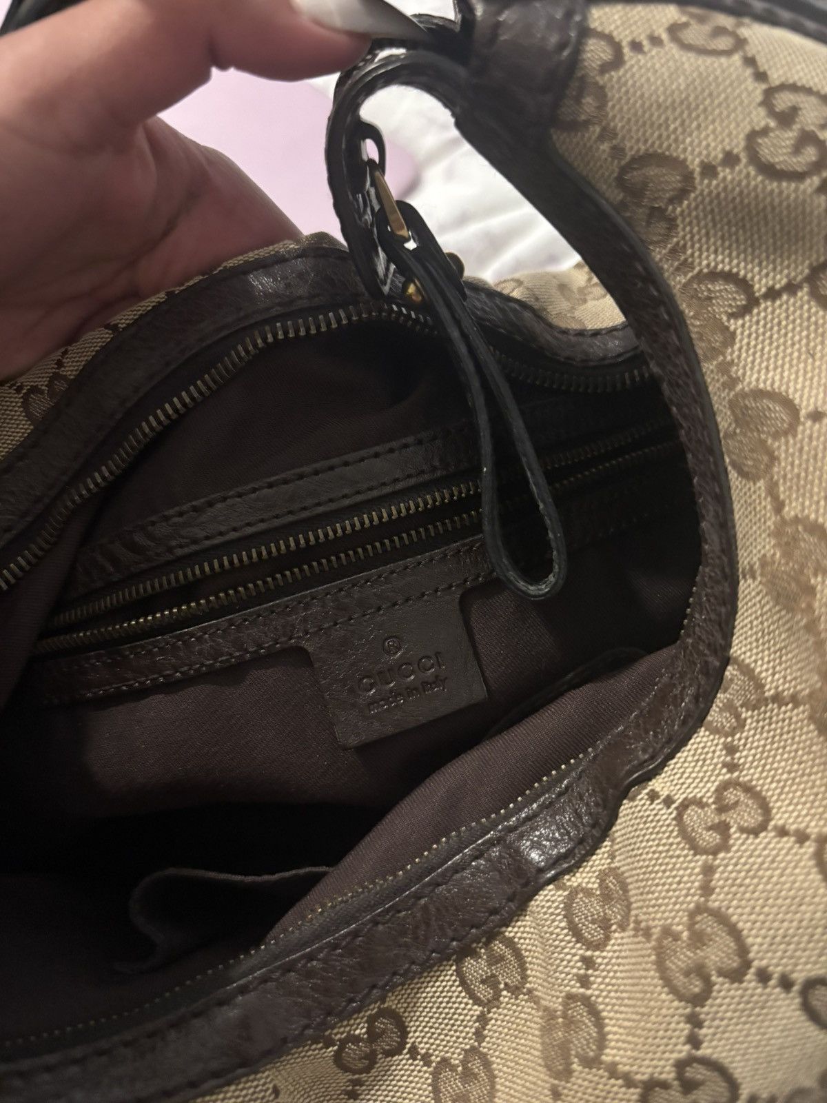 Gucci Gucci GG Canvas Hobo Shoulder bag Size ONE SIZE - 5 Thumbnail