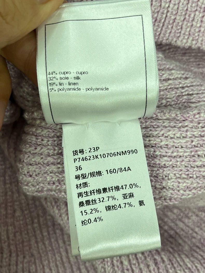 Chanel Chanel 23P pink knitted cardigan coat Size XS / US 0-2 / IT 36-38 - 6 Thumbnail