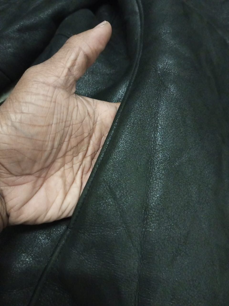 Japanese Brand Binding Offer 🔴 A02 Trans Work Sheep Skin Leather Jacket Size M / US 6-8 / IT 42-44 - 10 Thumbnail