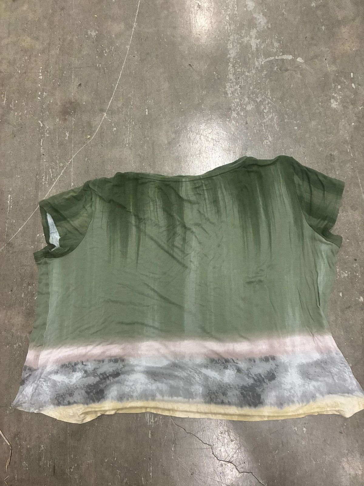Vera Wang Vera Wang Ombré Top Stylish Blouse Size XL / US 12-14 / IT 48-50 - 5 Thumbnail