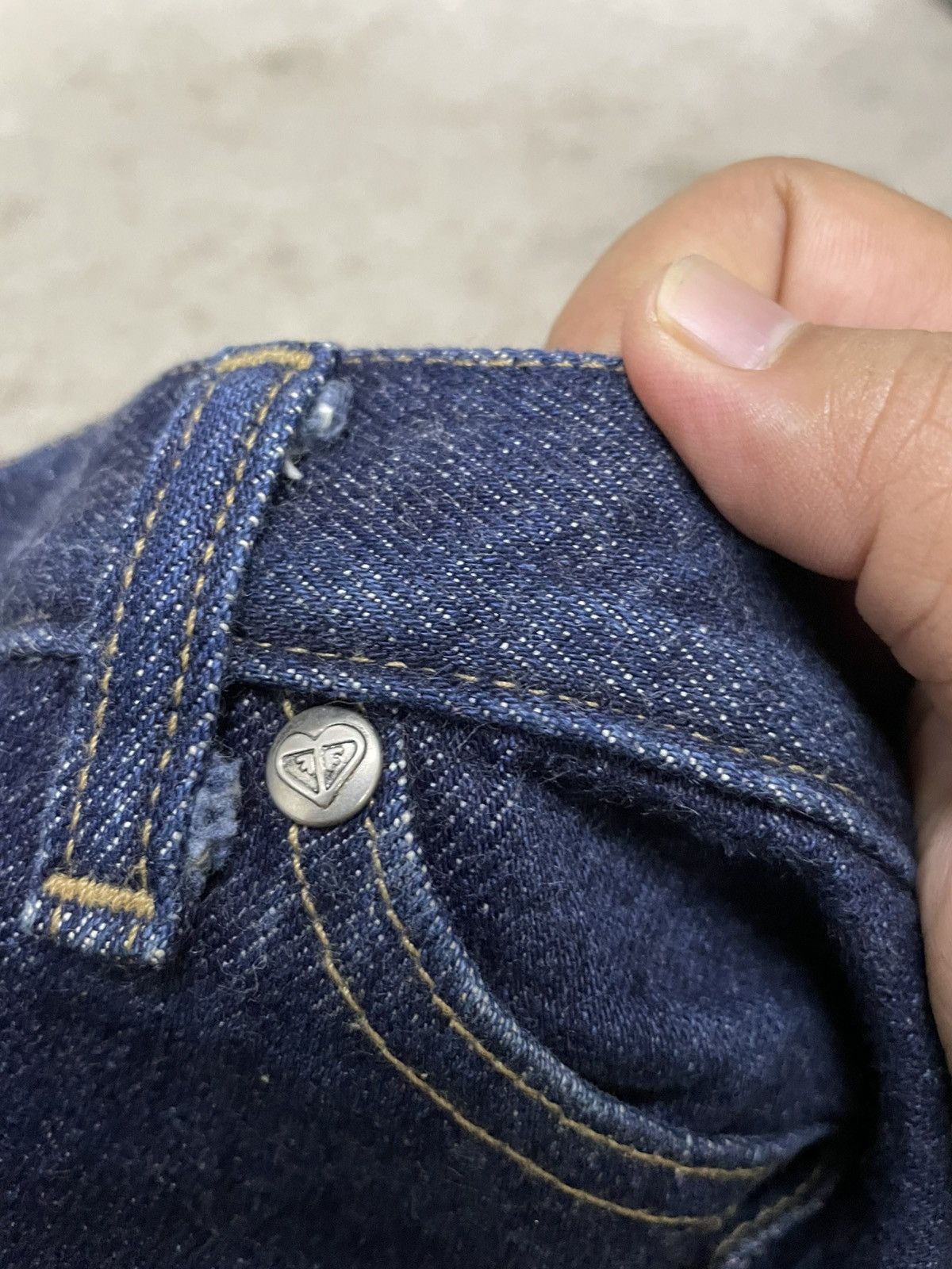 Japanese Brand Selvedge Roxy Quicksilver Jeans Made in Japan Size 31" - 6 Thumbnail