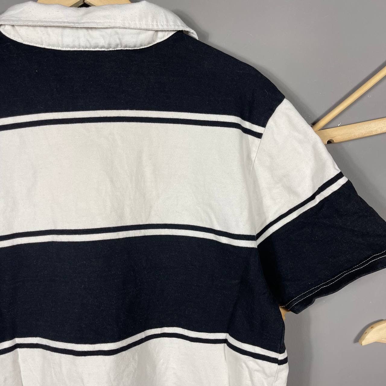 Vintage Barbarians Kooga Striped Rugby Polo Shirt Size US XL / EU 56 / 4 - 6 Thumbnail