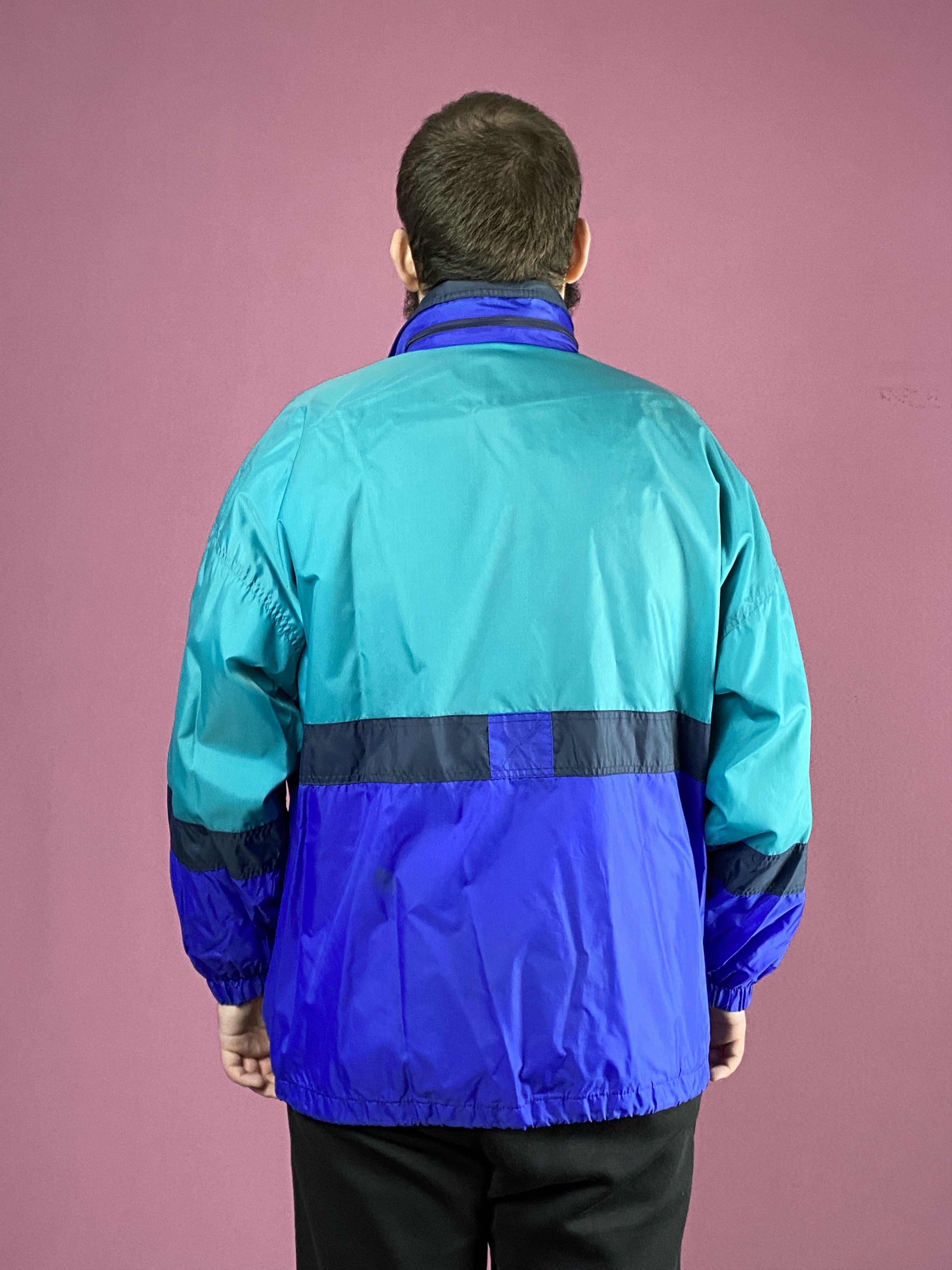Vintage 90s Vintage Men's Rain Jacket - M Windbreaker Rain Coat Size US M / EU 48-50 / 2 - 3 Thumbnail