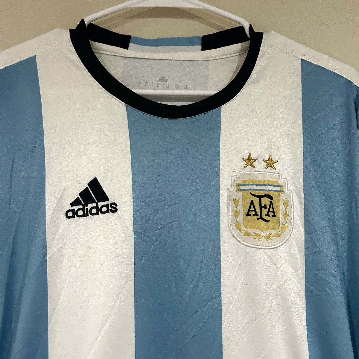 Adidas Adidas Argentina Soccer Jersey Size US S / EU 44-46 / 1 - 3 Thumbnail