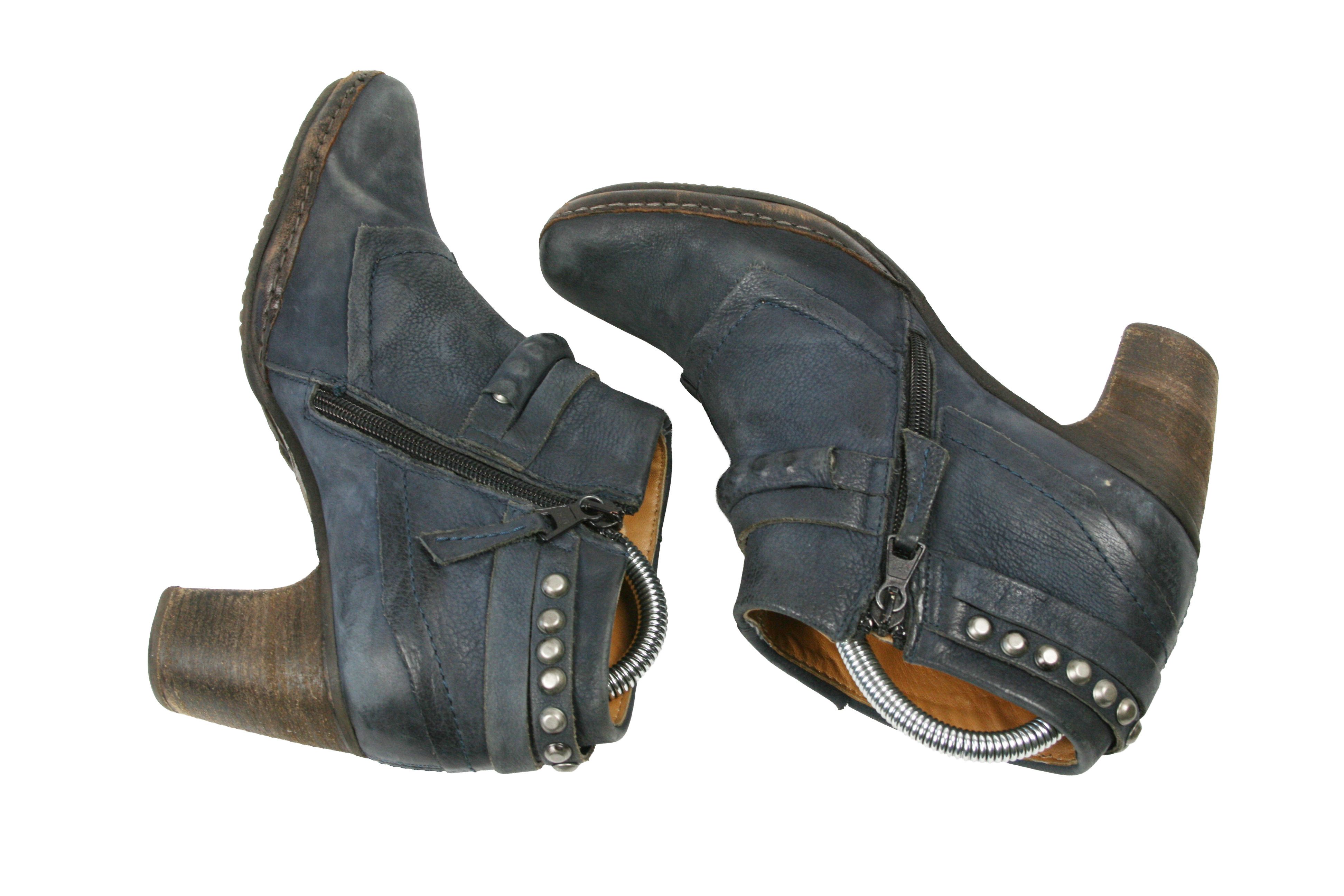 A.S.98 00S Airstep Grunge Rockstuds Avant Garde Boots Vintage Size US 9 / IT 39 - 9 Thumbnail