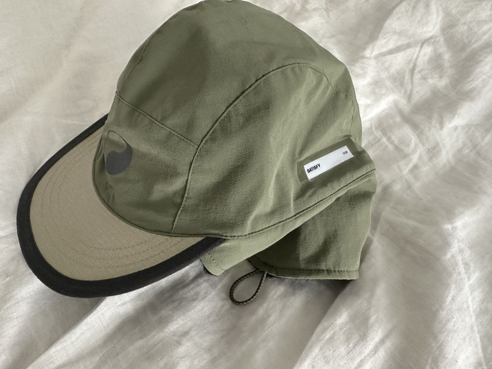 Our Legacy × Satisfy Peaceshell Sherpa Hat - Oil Green | Grailed