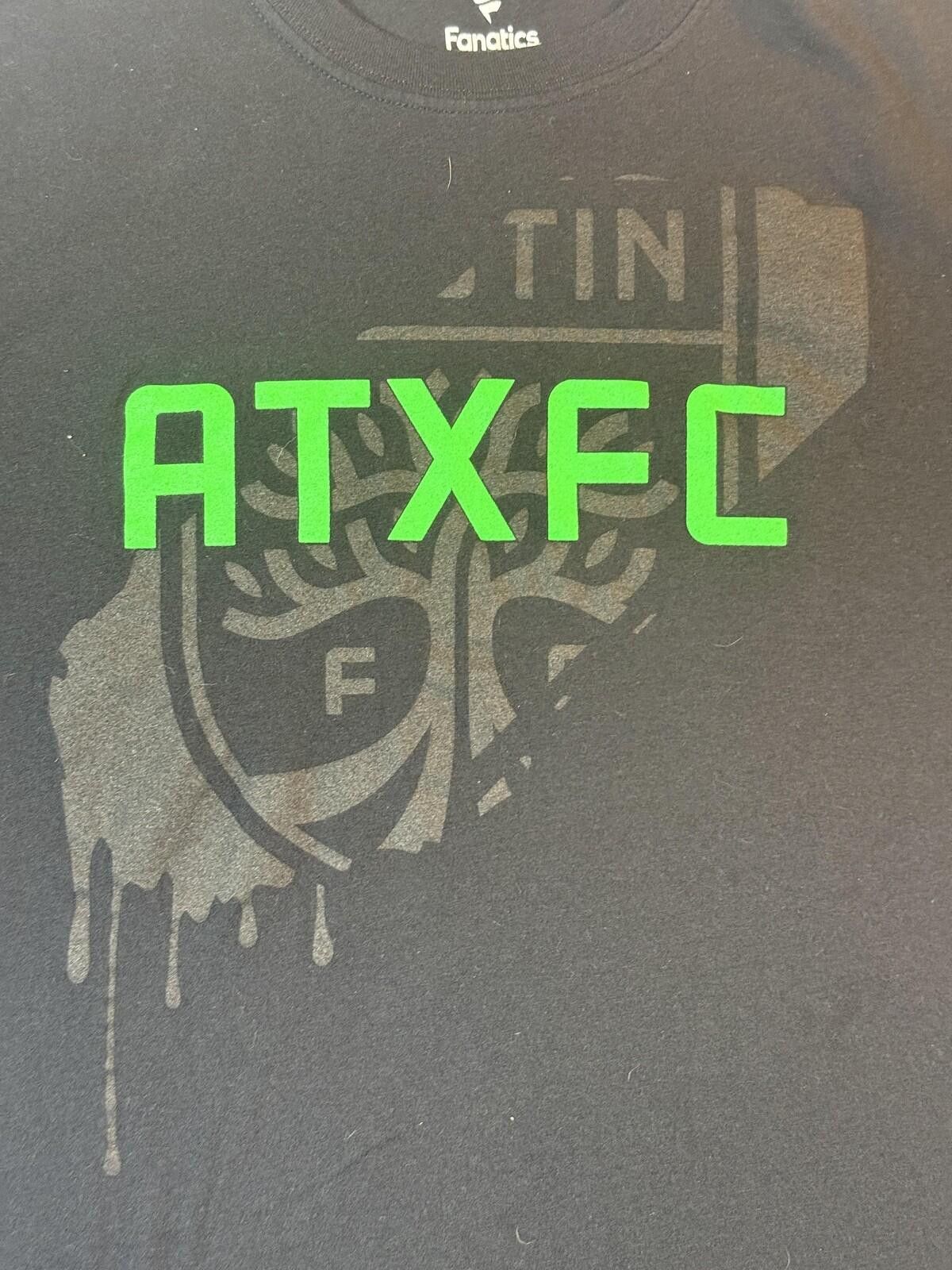 Other Austin FC Fanatics TShirt Mens 2XL Black ATXFC Soccer MLS Size US XXL / EU 58 / 5 - 2 Thumbnail