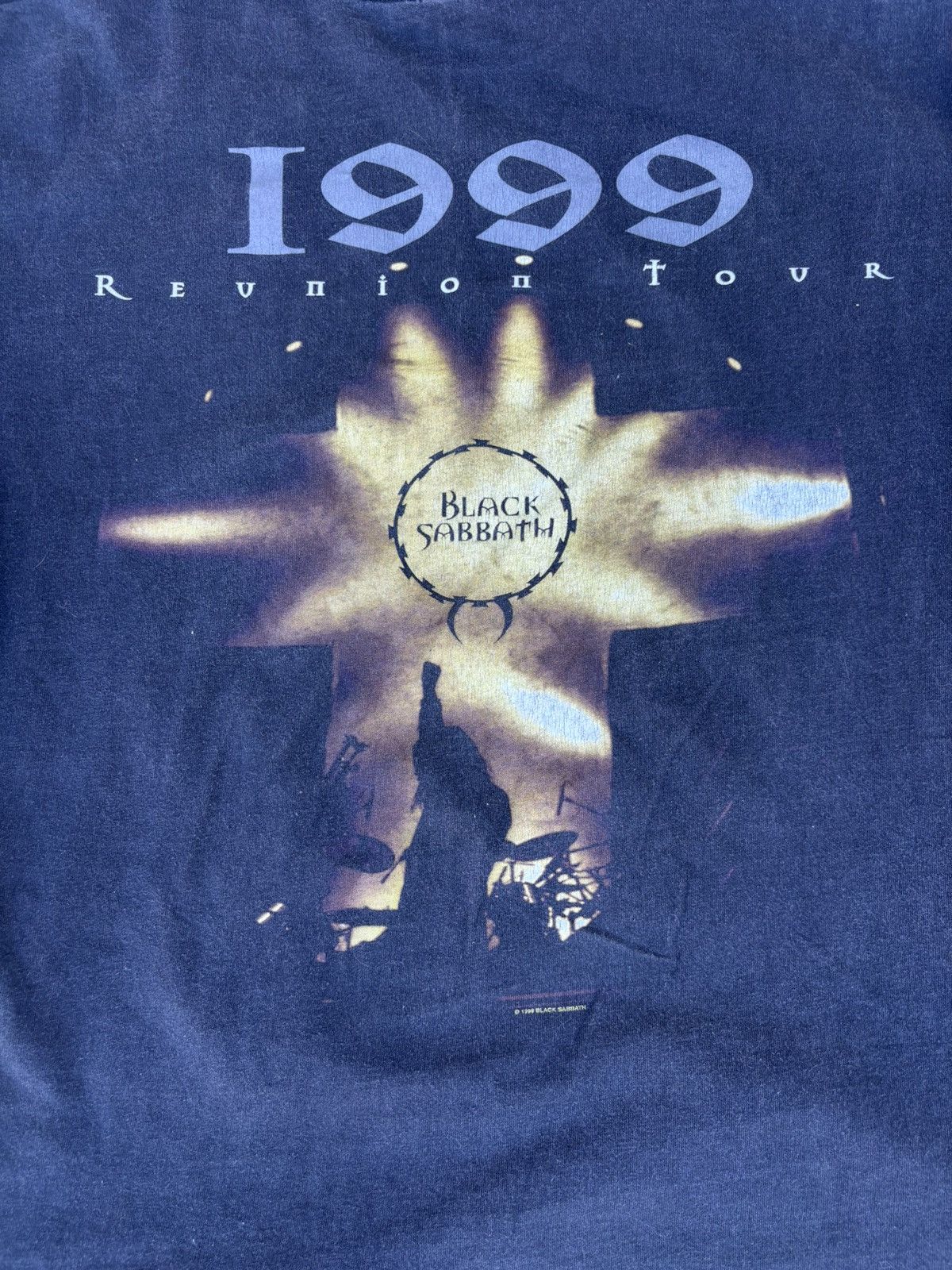 Band Tees Vintage 90s Black Sabbath Tour T Shirt Size US L / EU 52-54 / 3 - 4 Thumbnail