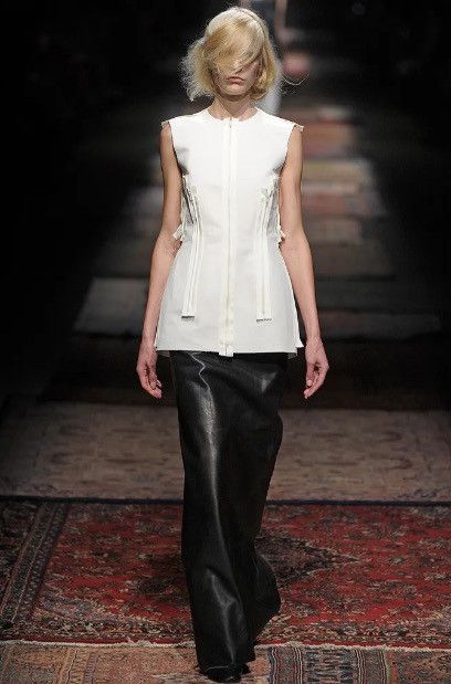 Maison Margiela Margiela | SS2012 Gray Stretch Top Size XS / US 0-2 / IT 36-38 - 4 Thumbnail