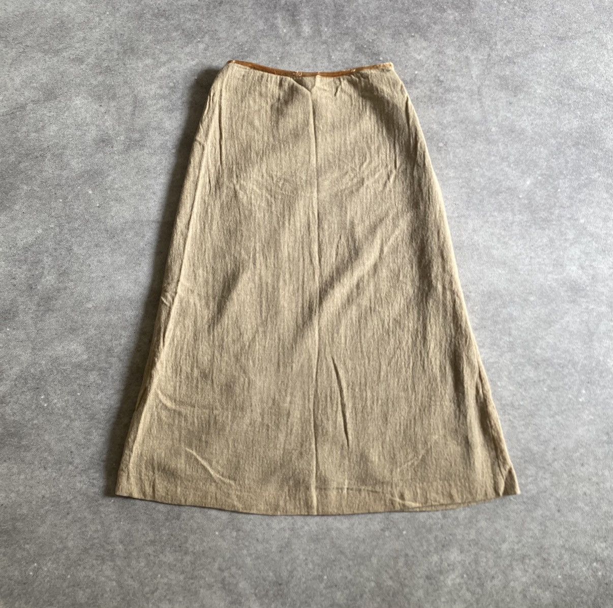 Issey Miyake Issey Miyake Plantation Wool Skirts Size 26" / US 2 / IT 38 - 1 Thumbnail