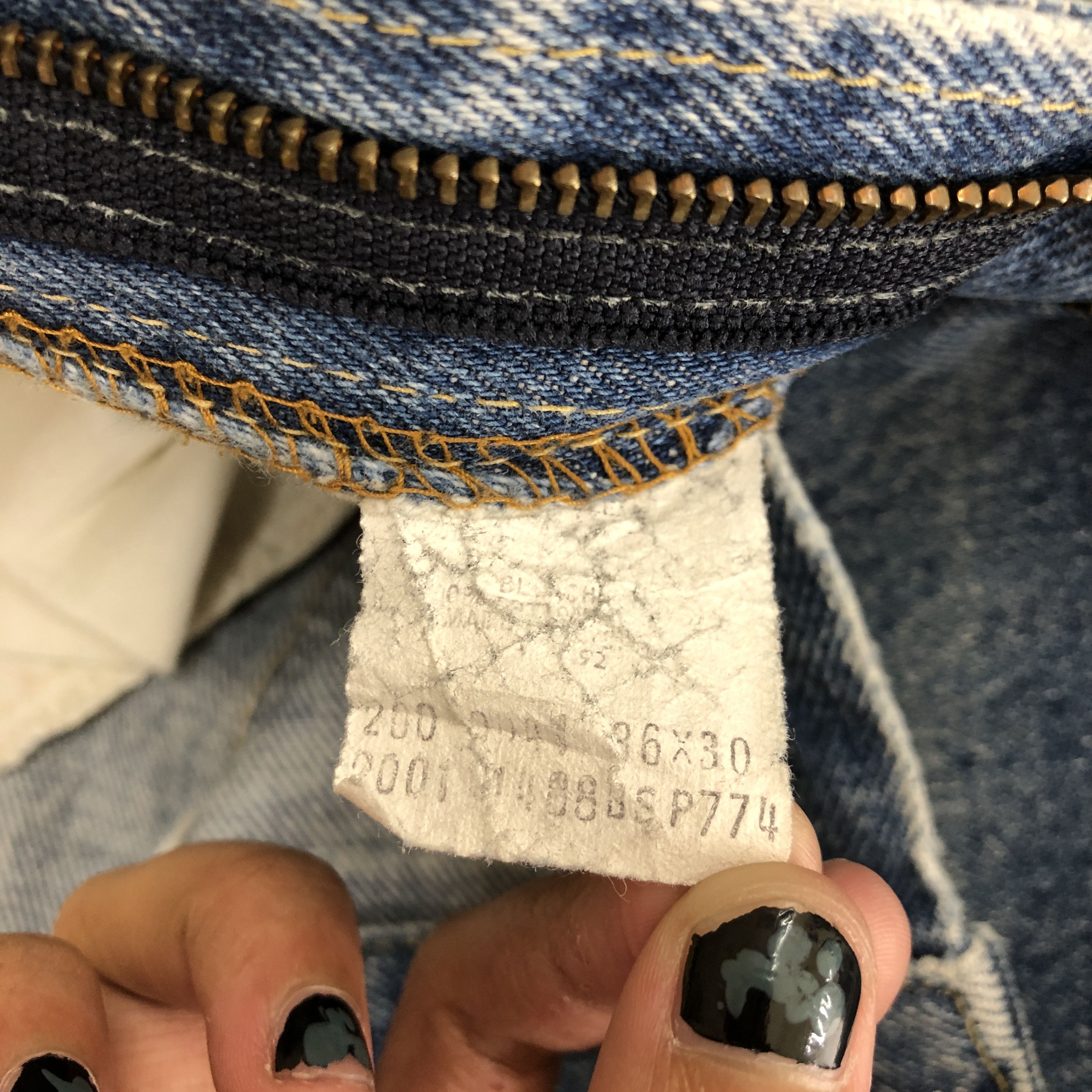 Lee Vintage Lee Jeans Light Wash Lee Denim Talon 42 Lee Pants. Size US 34 / EU 50 - 6 Thumbnail