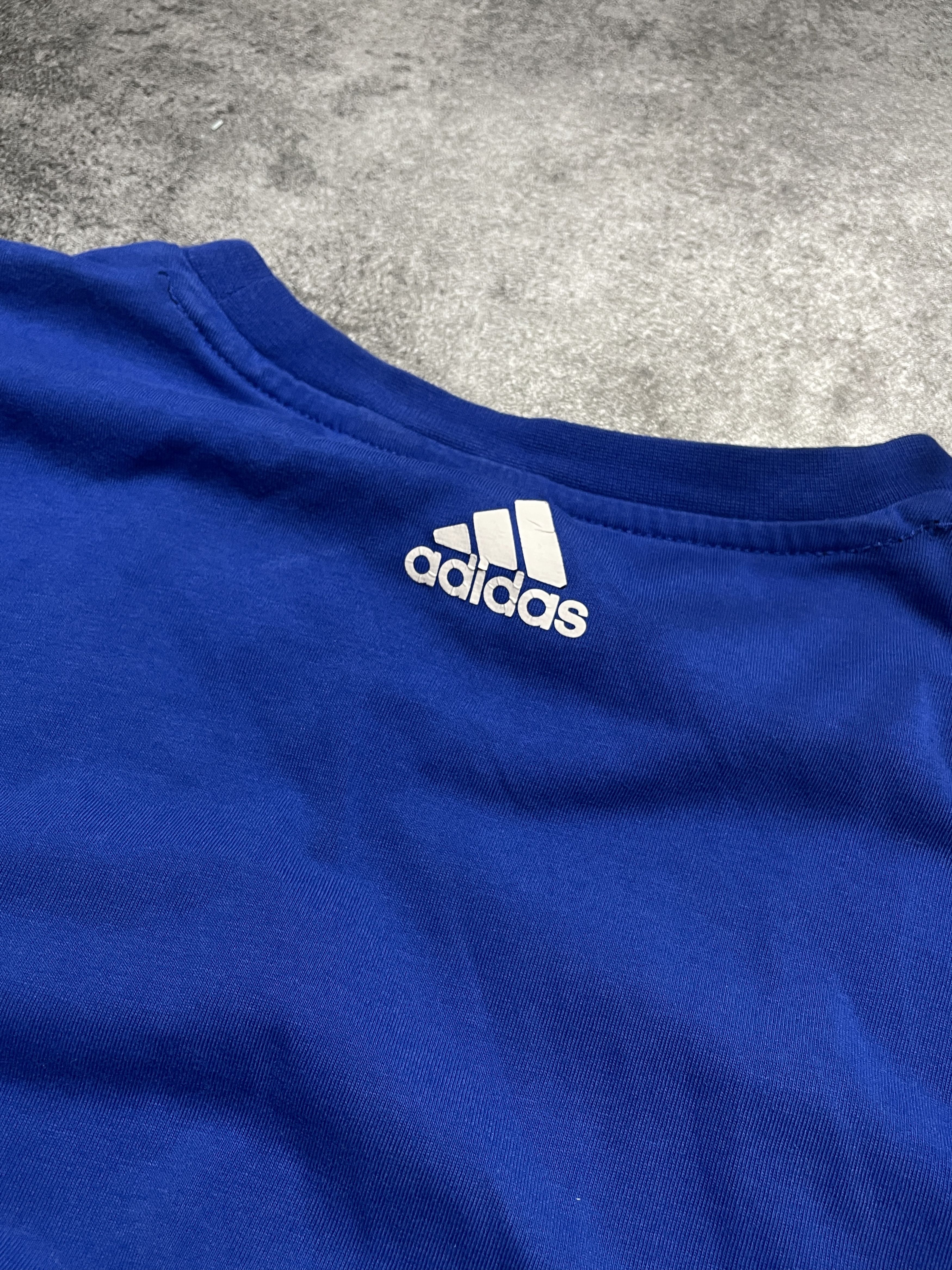 Adidas Adidas Spellout Vintage T-Shirt Streetwear Size US M / EU 48-50 / 2 - 4 Thumbnail